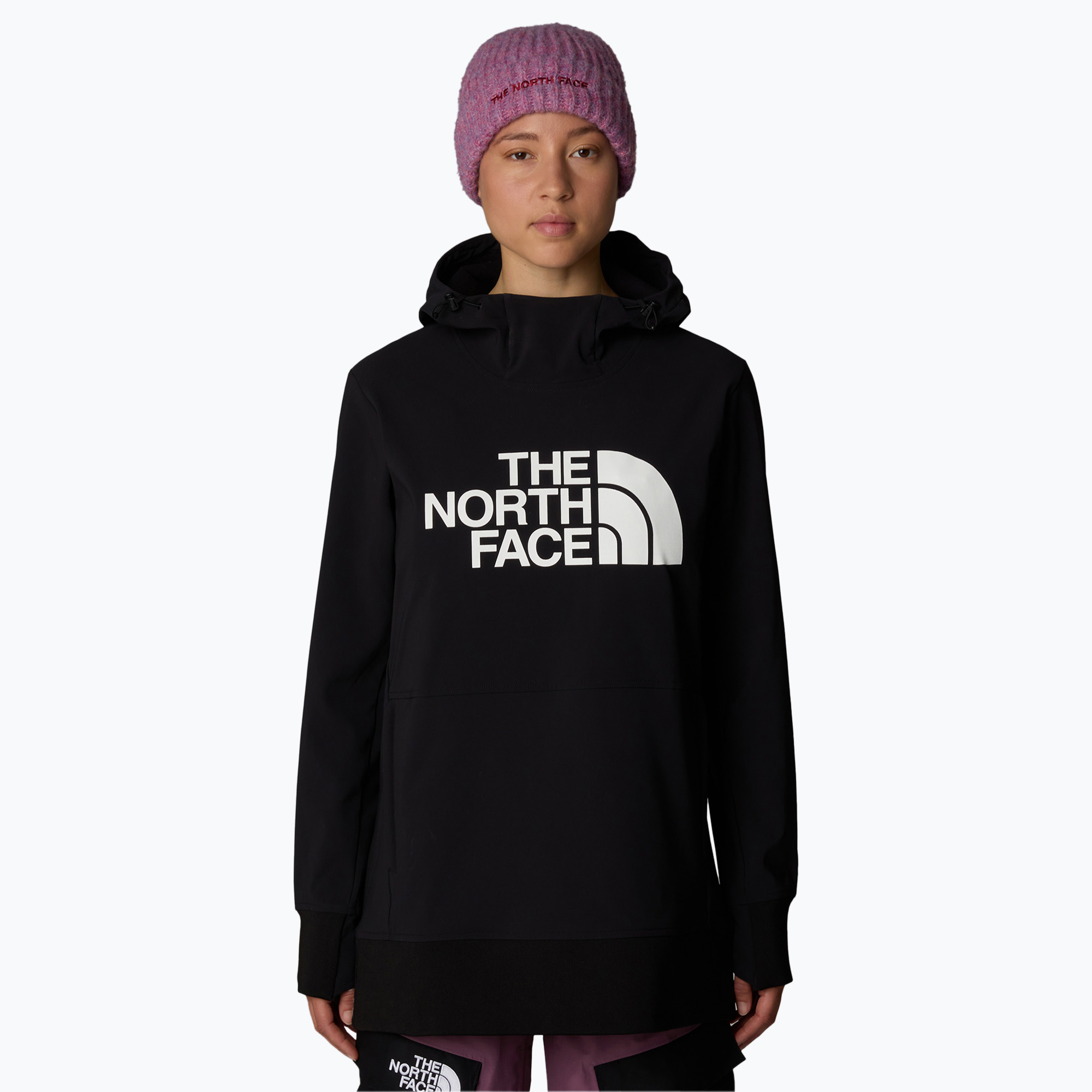 Felpa con cappuccio The North Face Tekno Donna nero/npf (XS) (Tekno Pullover Hoodie NF0A7UUK4H01001)