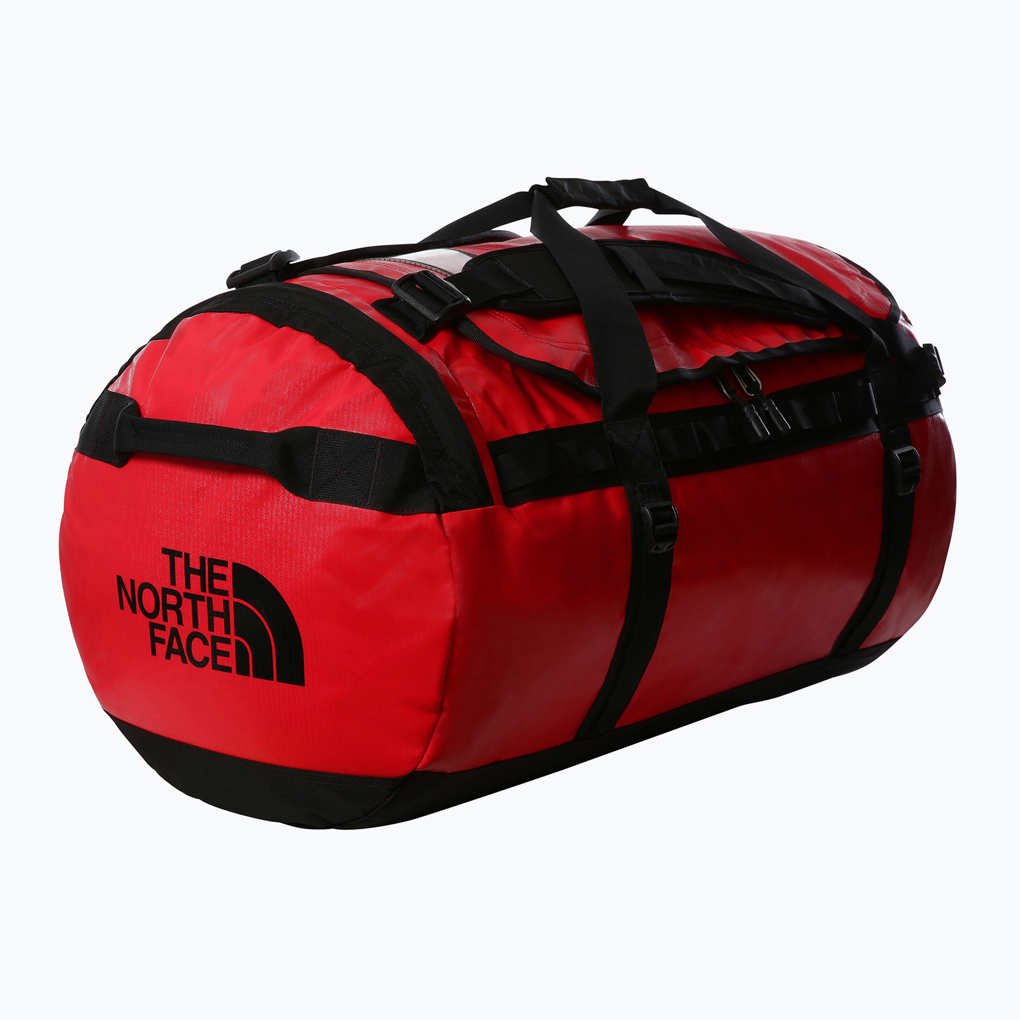 Torba podróżna The North Face Base Camp Duffel L 95 l red/black/npf 
