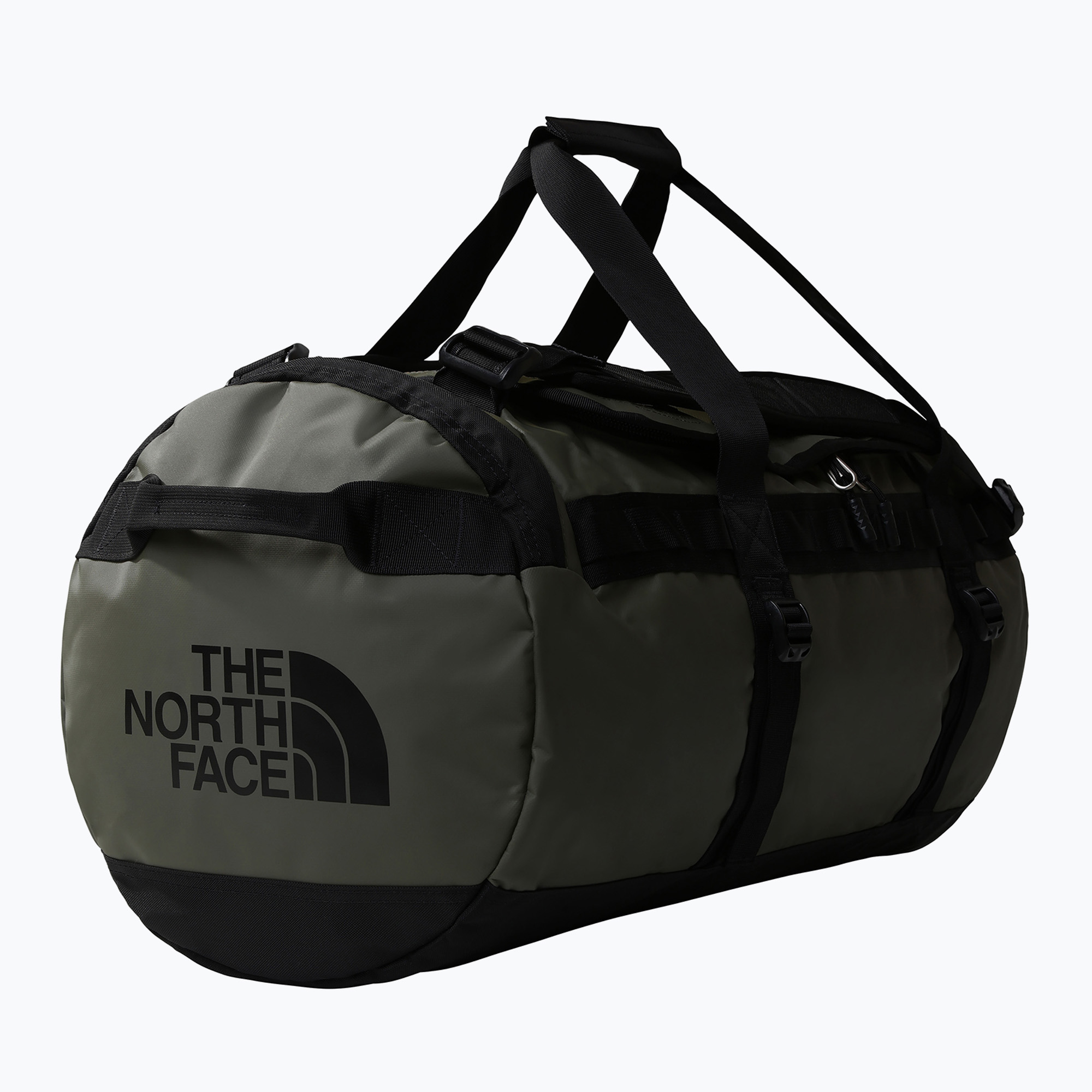 Cestovná taška The North Face Base Camp Duffel M 71 l new taupe green/black/npf (Base Camp Duffel M NF0A52SA4WC1)