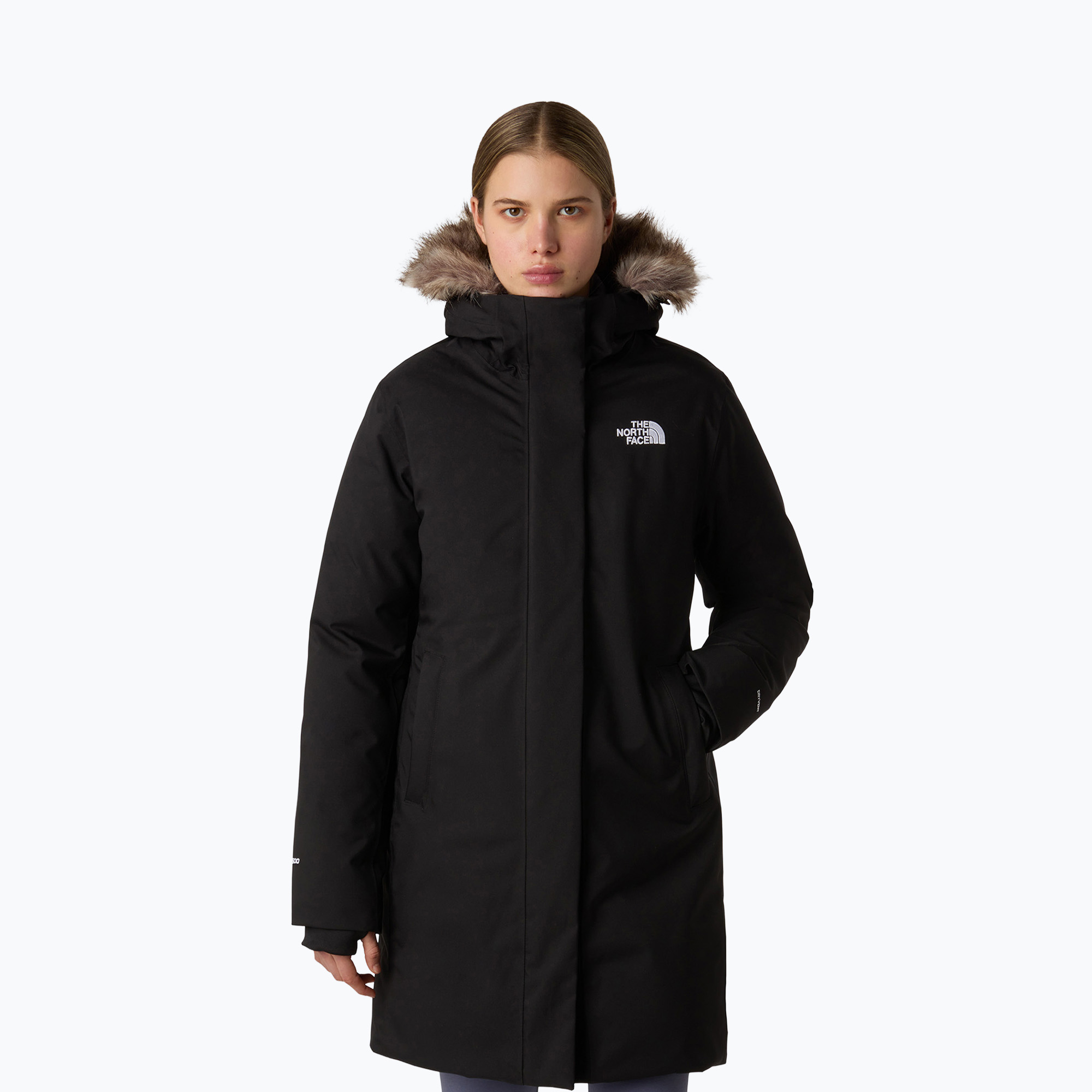 Kurtka puchowa damska The North Face Arctic Parka black