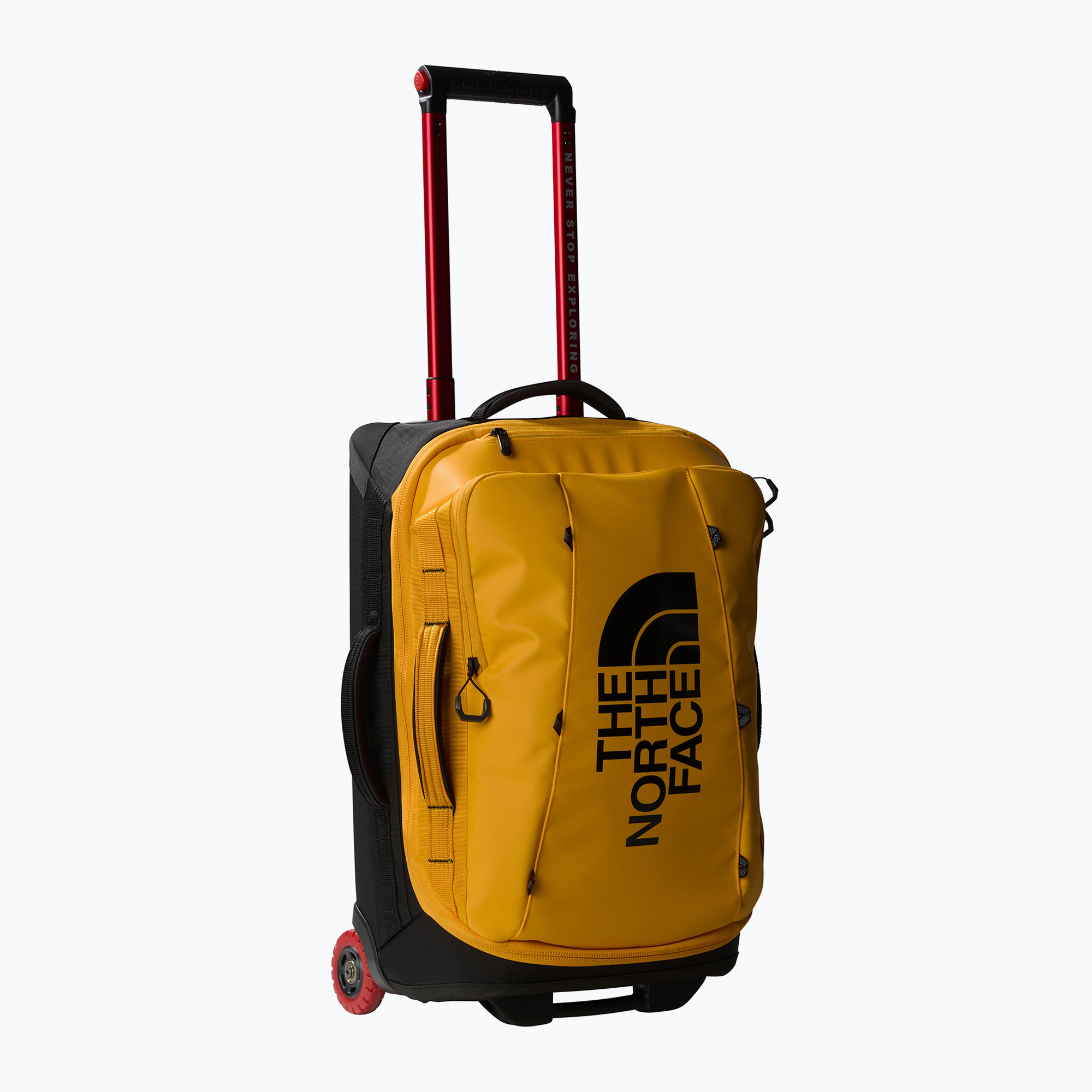 Walizka podróżna The North Face Base Camp Rolling Thunder 22 40 l summit gold/ tnf black/ npf 