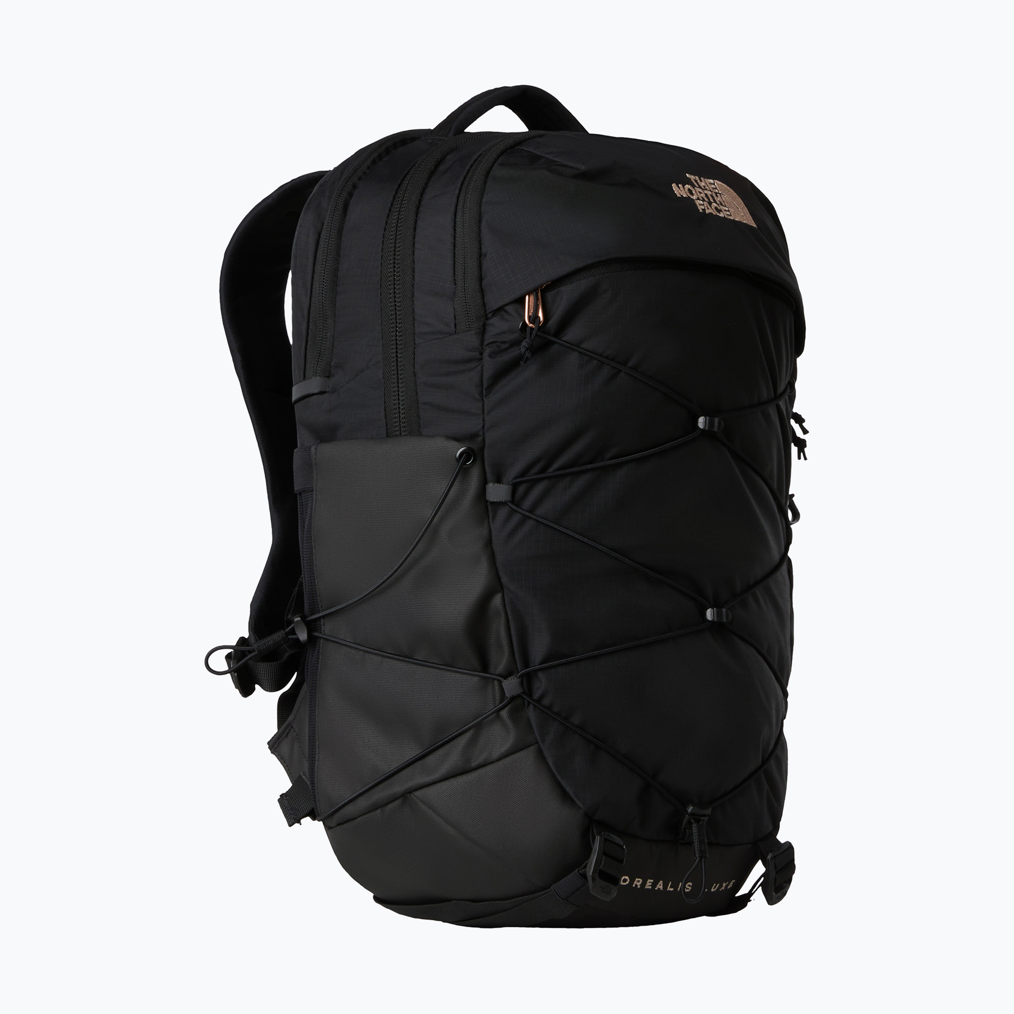 Plecak miejski damski The North Face Borealis Luxe 27 l black/burnt coral metallic 