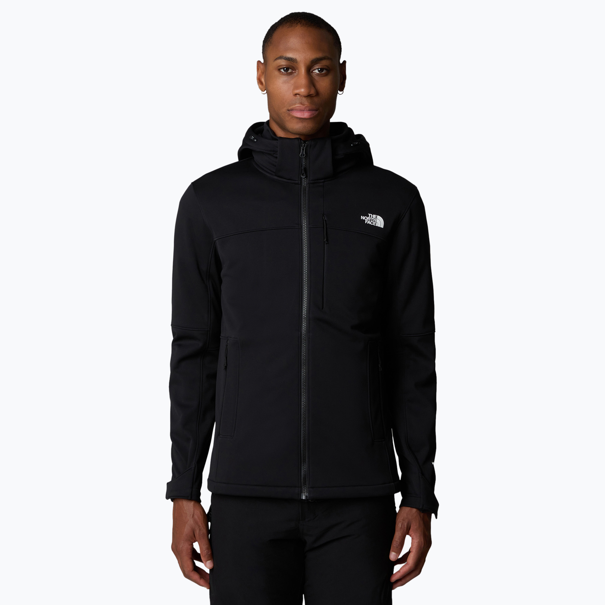 Kurtka softshell męska The North Face Diablo Softshell Detachable Hood black/black/npf 