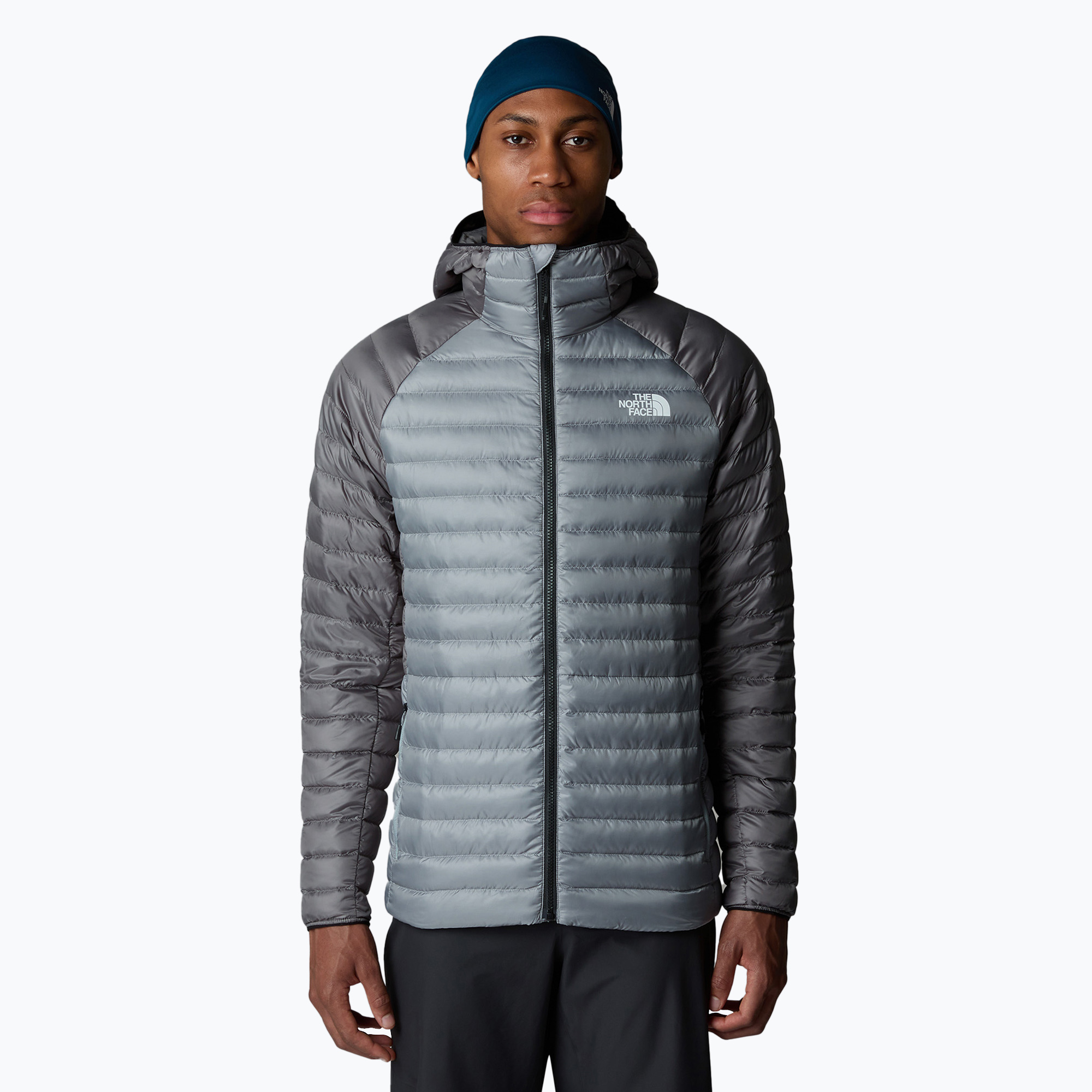 Kurtka puchowa męska The North Face Bettaforca Lt Down Hoodie monument grey/smoked pearl 