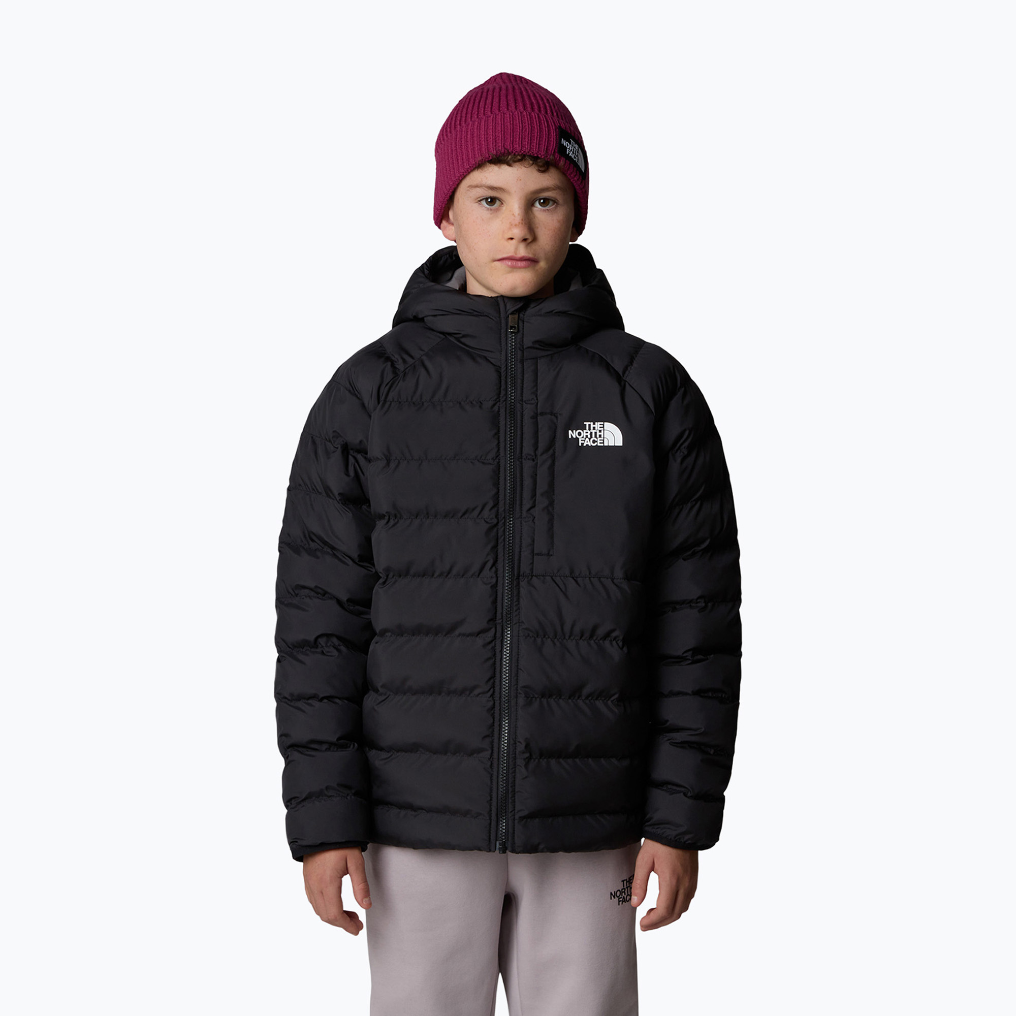Детско яке The North Face Reversible Perrito black/smoked pearl