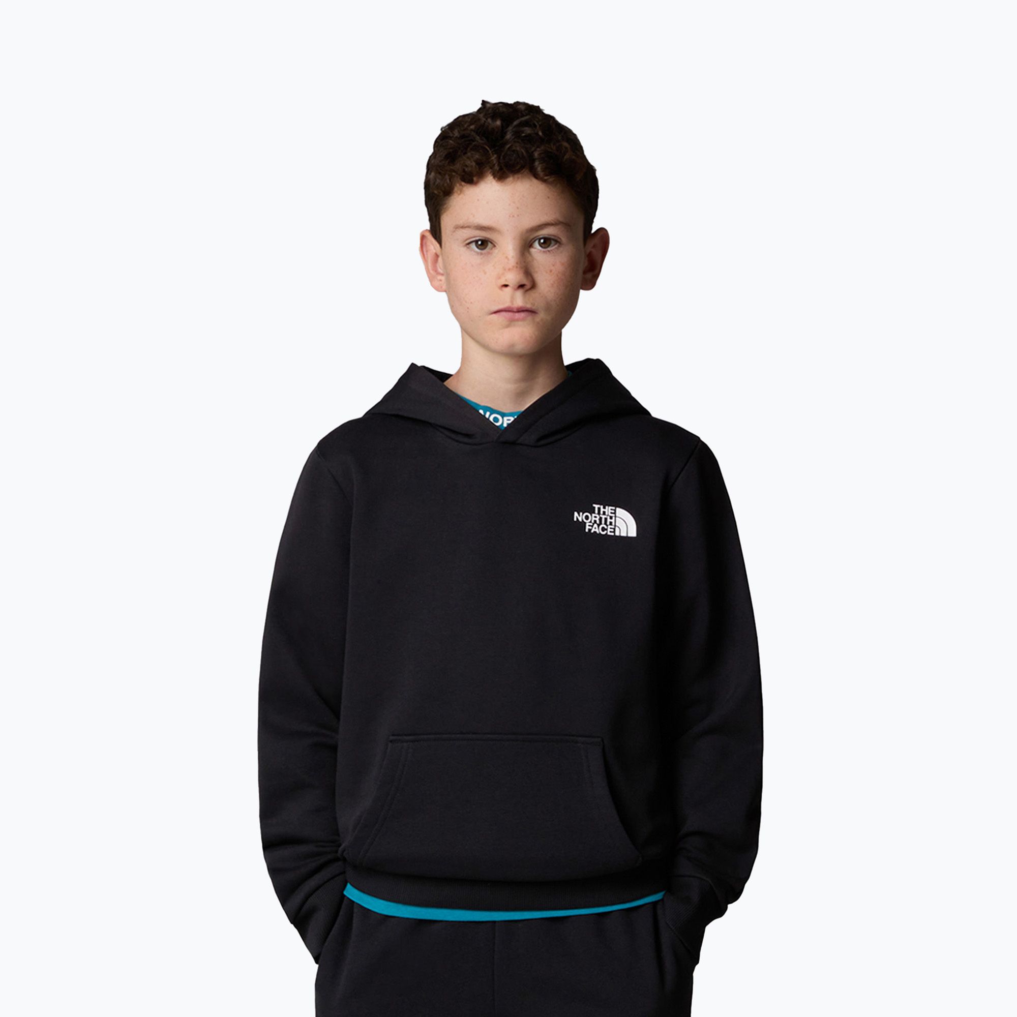 Bluza dziecięca The North Face Teen Simple Dome Hoodie tnf black 
