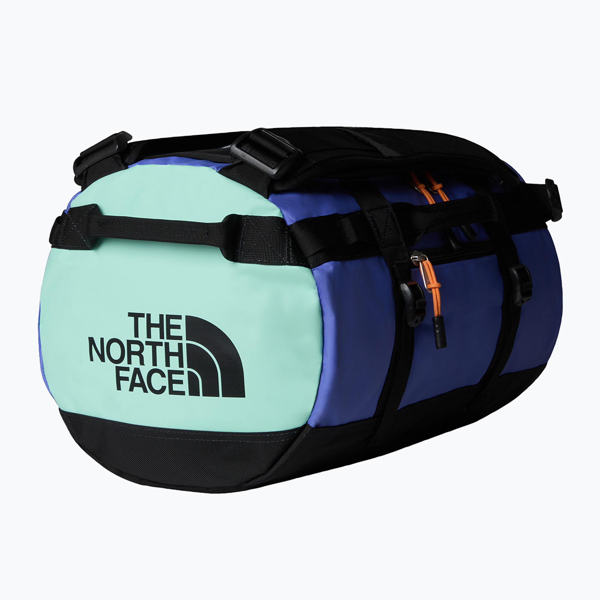 Torba podróżna The North Face Base Camp Duffel XS 31 l indigo plum/bright foam/papaya 