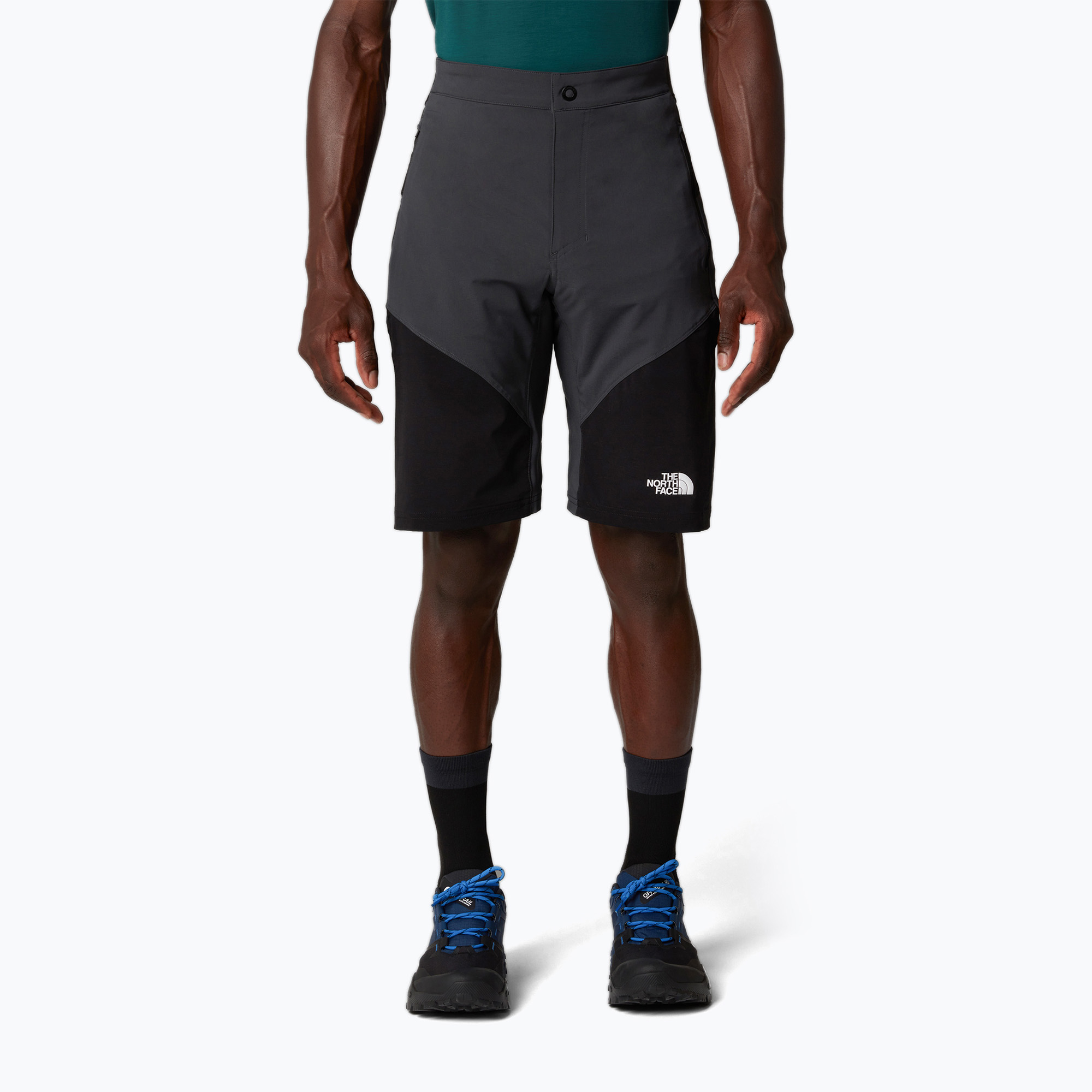 Spodenki trekkingowe męskie The North Face Felik Slim Tapered Short asphalt grey/tnf black 