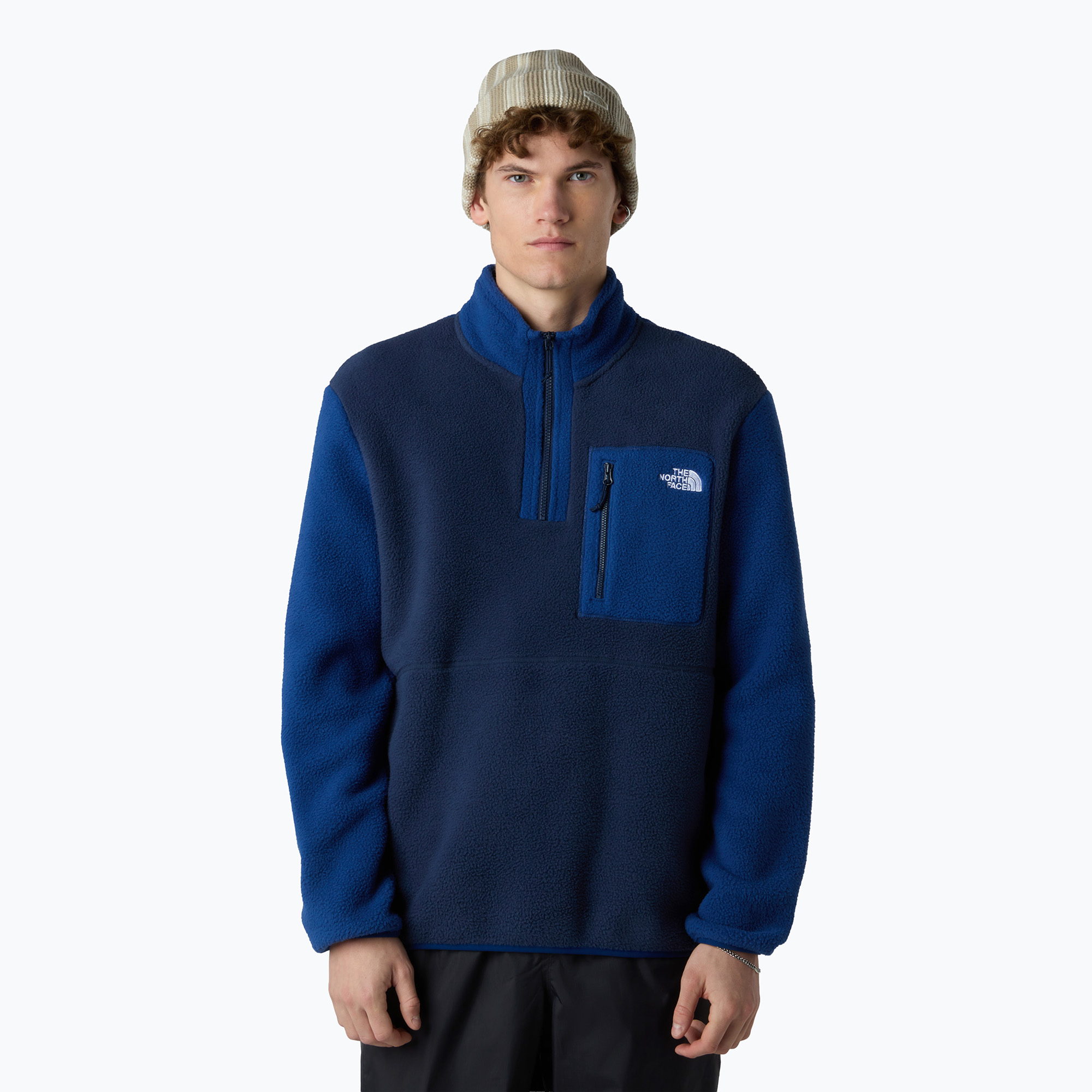 Bluza męska The North Face Yumiori 1/4 Zip summit navy/estate blue 