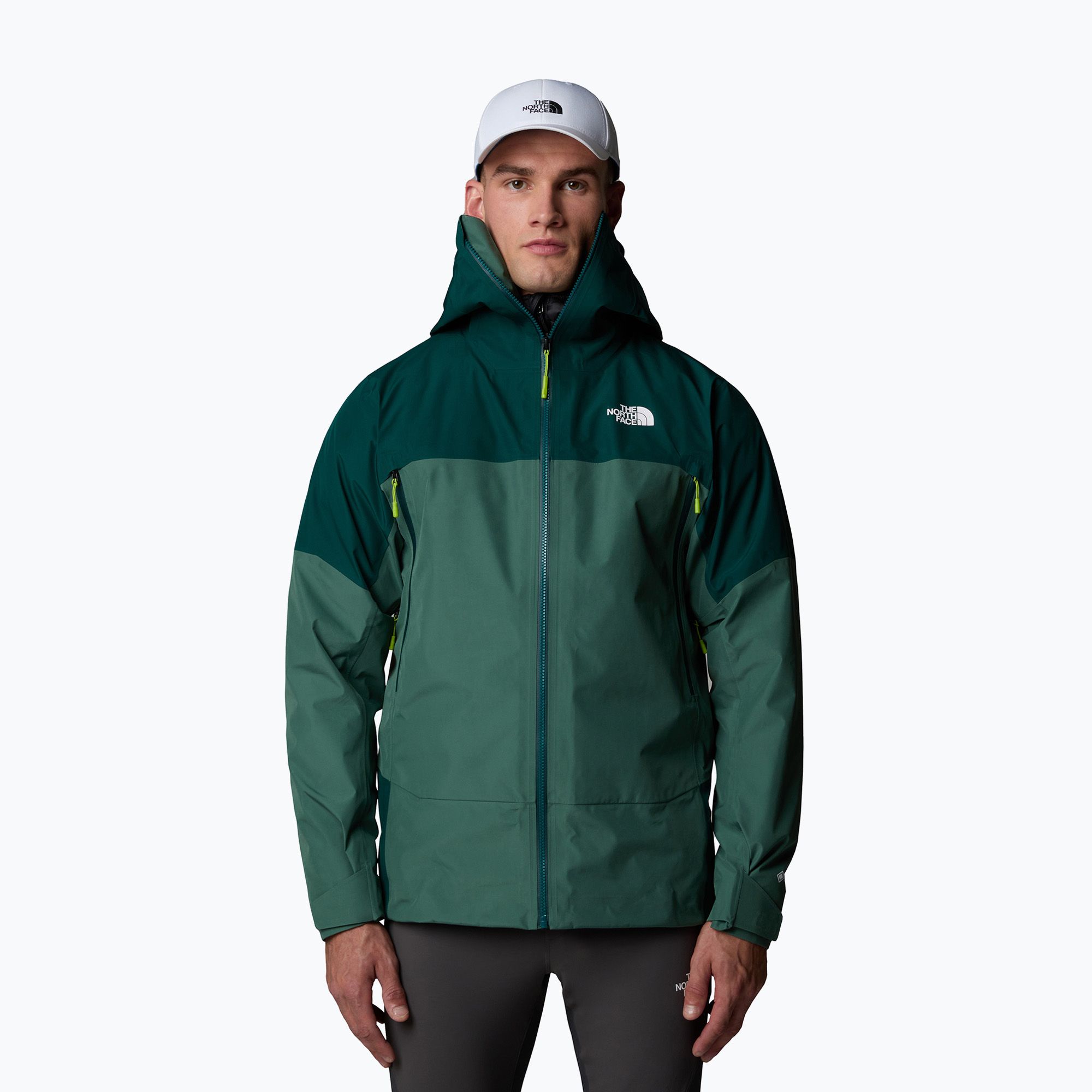 Kurtka przeciwdeszczowa męska The North Face Jazzi 3L Gtx duck green/deep nori 