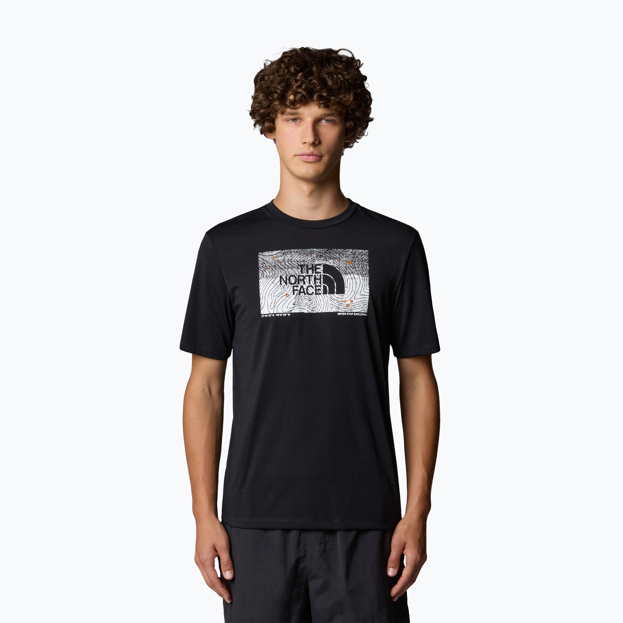 Koszulka męska The North Face Foundation Abstract Graphic Tee tnf black 