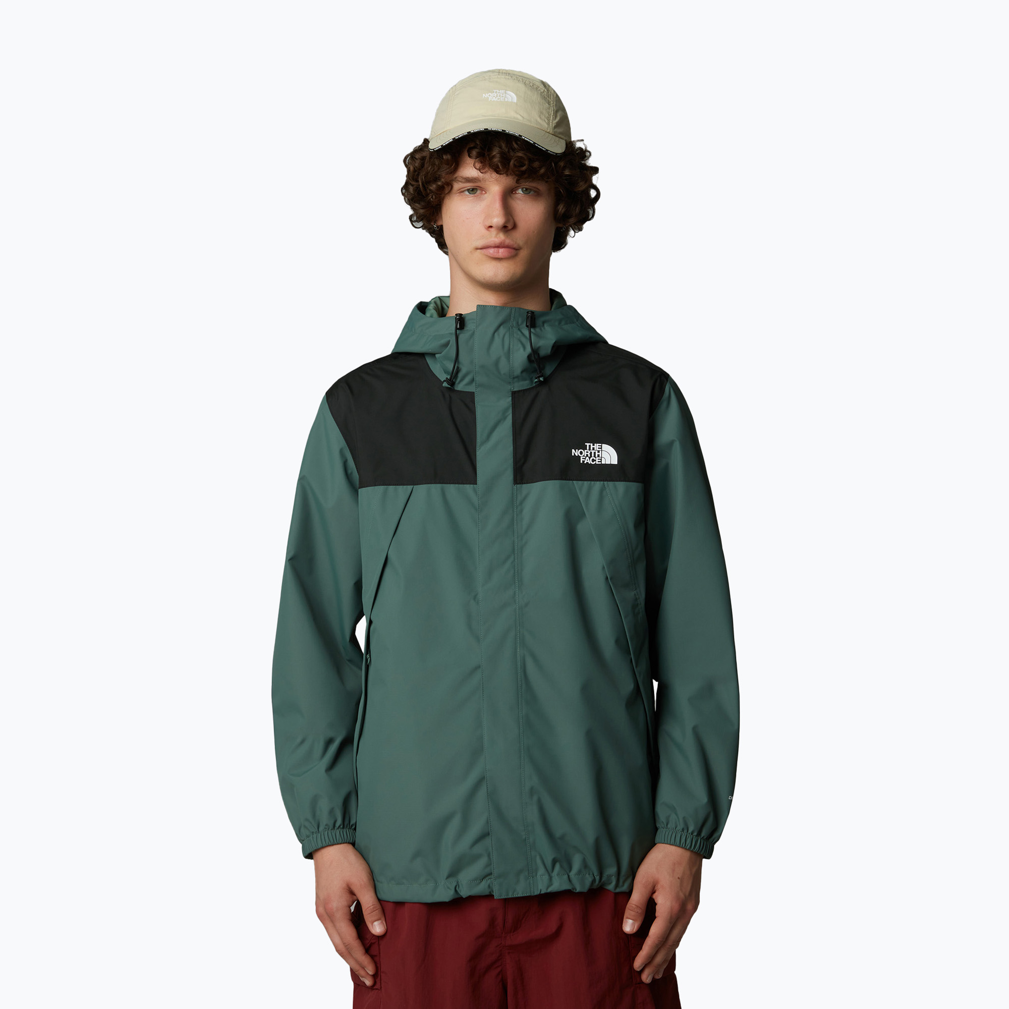 Kurtka przeciwdeszczowa męska The North Face Antora duck green/tnf black 