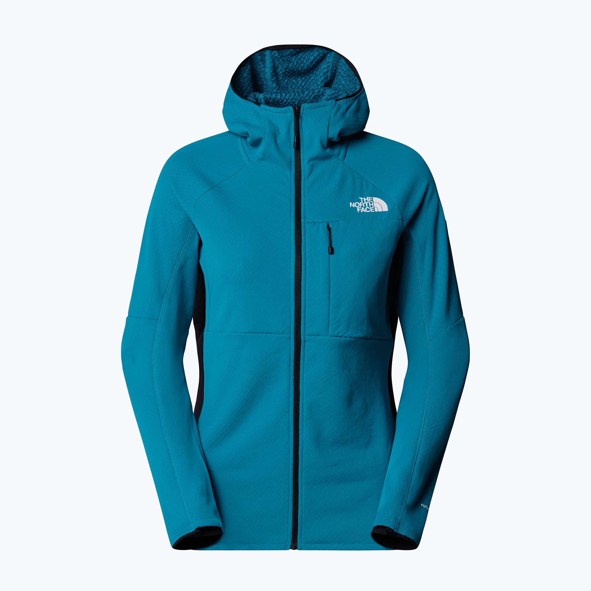 Felpa The North Face Summit Futurefleece FZ donna, colore verde acqua intenso (M) (Summit Futurefleece FZ NF0A5J8T6GO1)