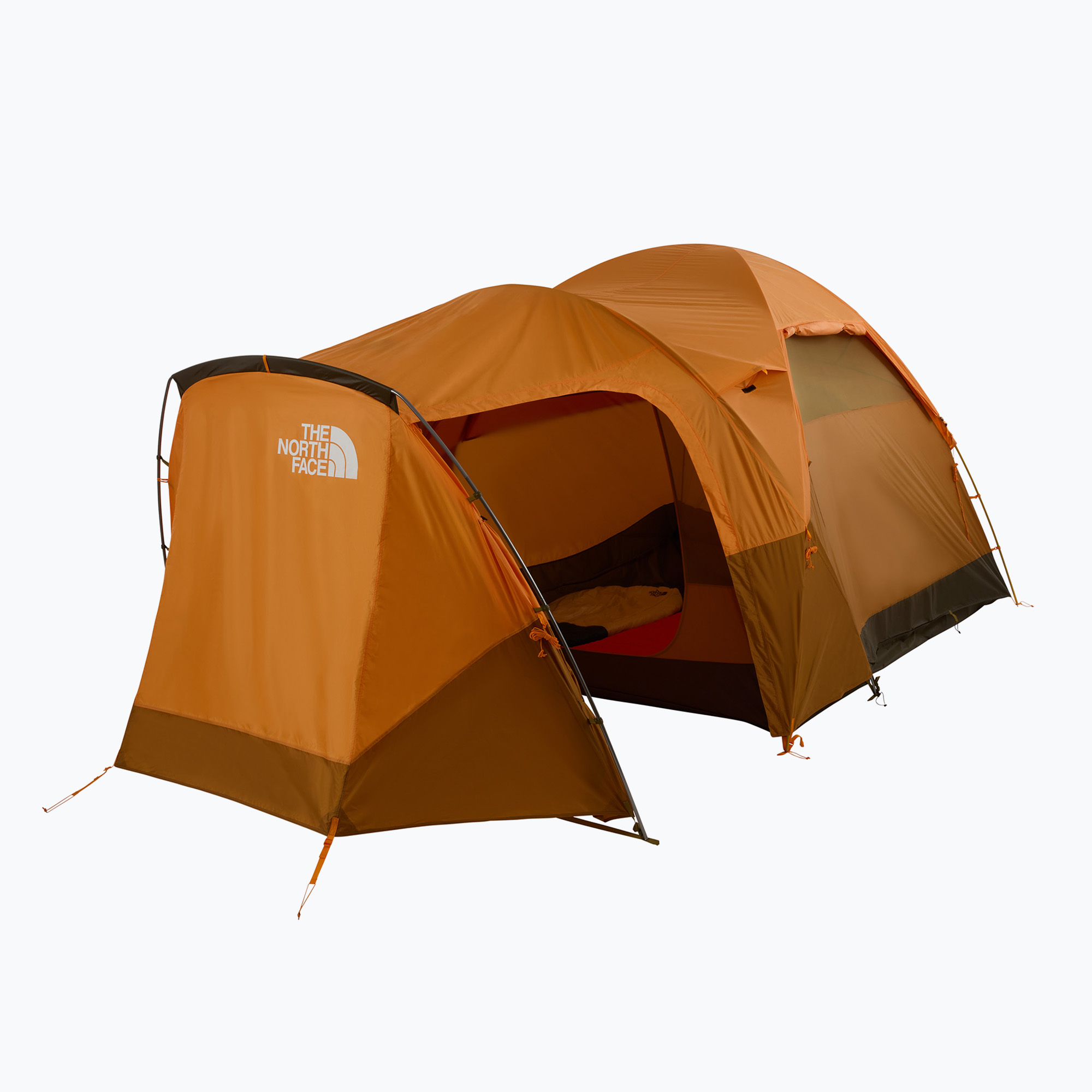 The North Face Wawona 6P light exuberance orange/ timber tan/ new taupe green Палатка за къмпинг за 6 души