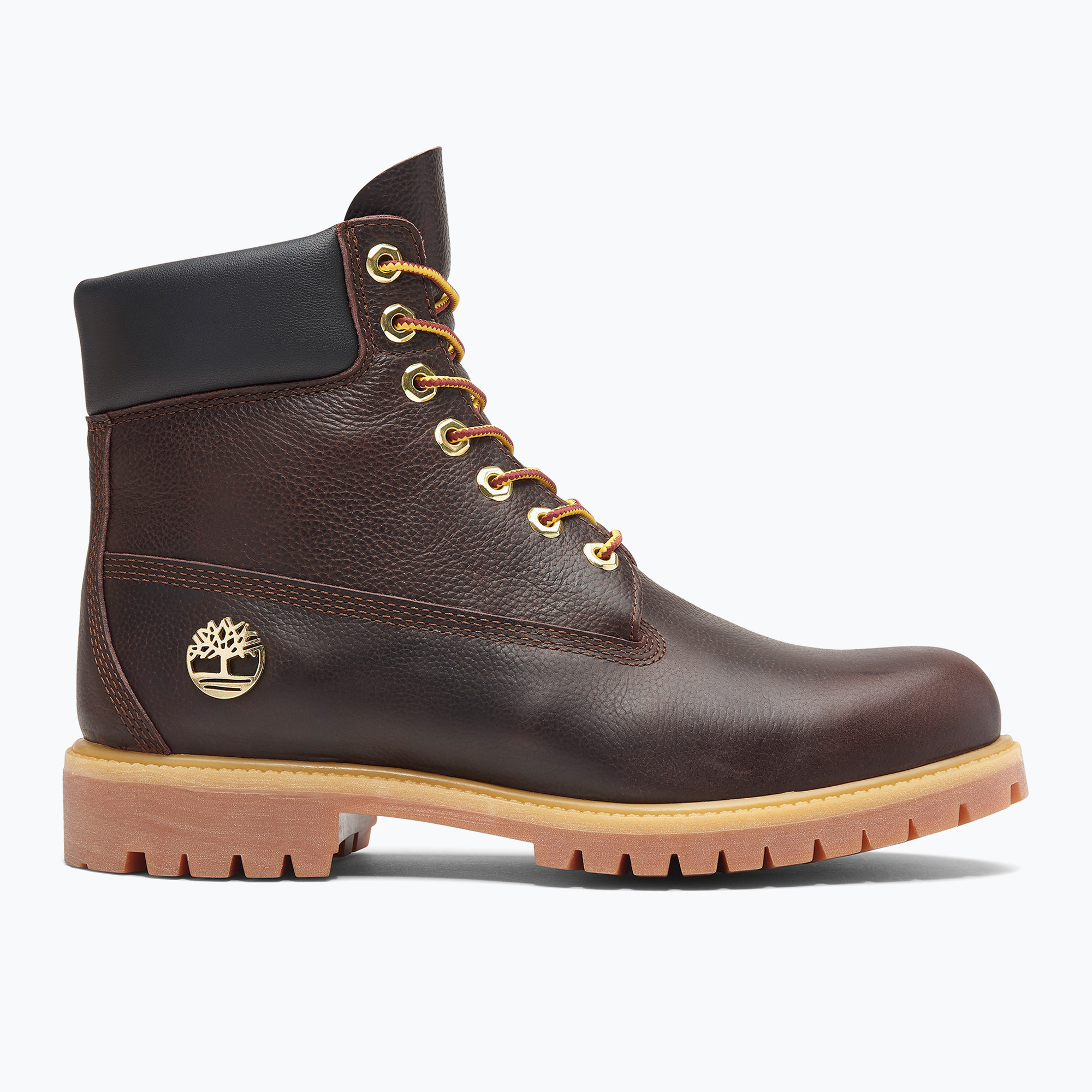 Buty męskie Timberland Premium 6 Inch Lace Up Waterproof dark brown/full grain/black 