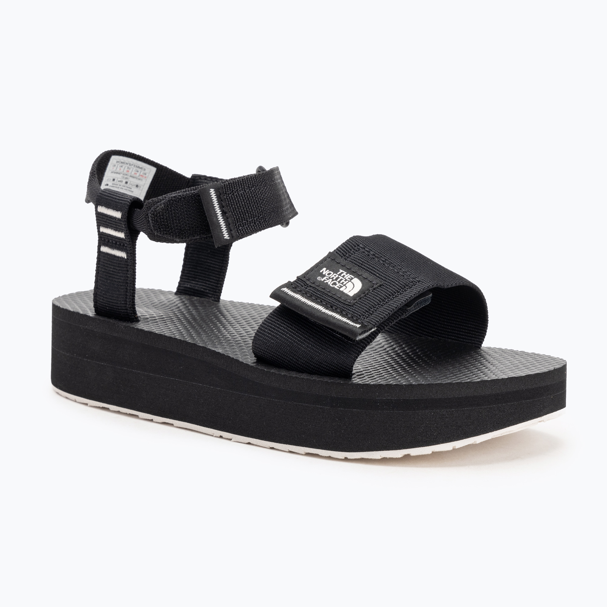 Women's sandals The North Face Skeena Platform tnf black/white (40 EU)