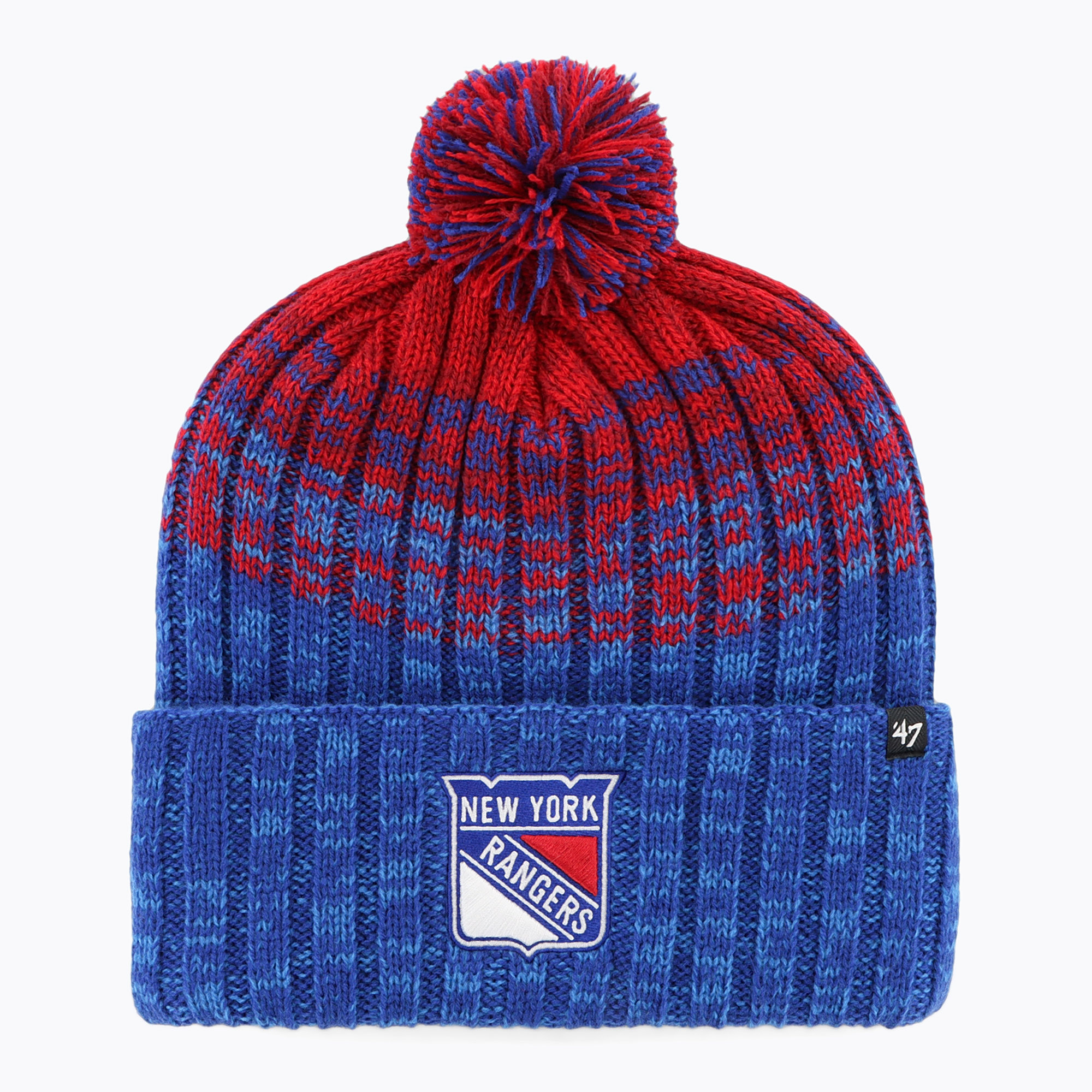 Czapka zimowa 47 Brand NHL New York Rangers Cascade royal 