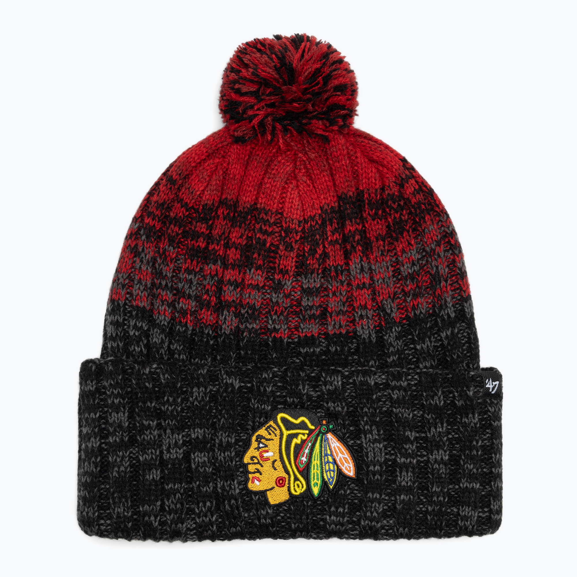 Căciulă de iarnă 47 Brand NHL Chicago Blackhakws Cascade black