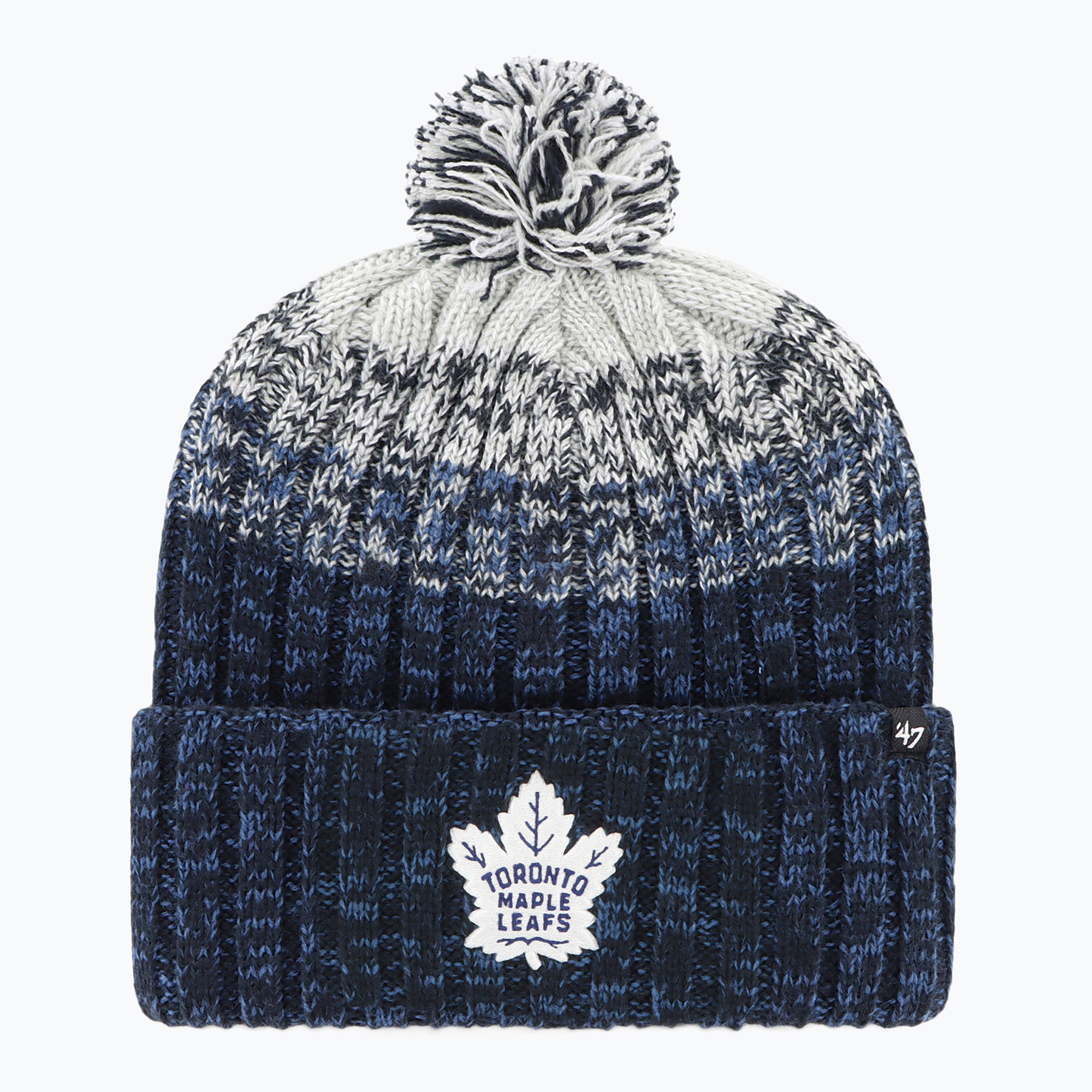 Czapka zimowa 47 Brand NHL Toronto Maple Leafs Cascade navy 