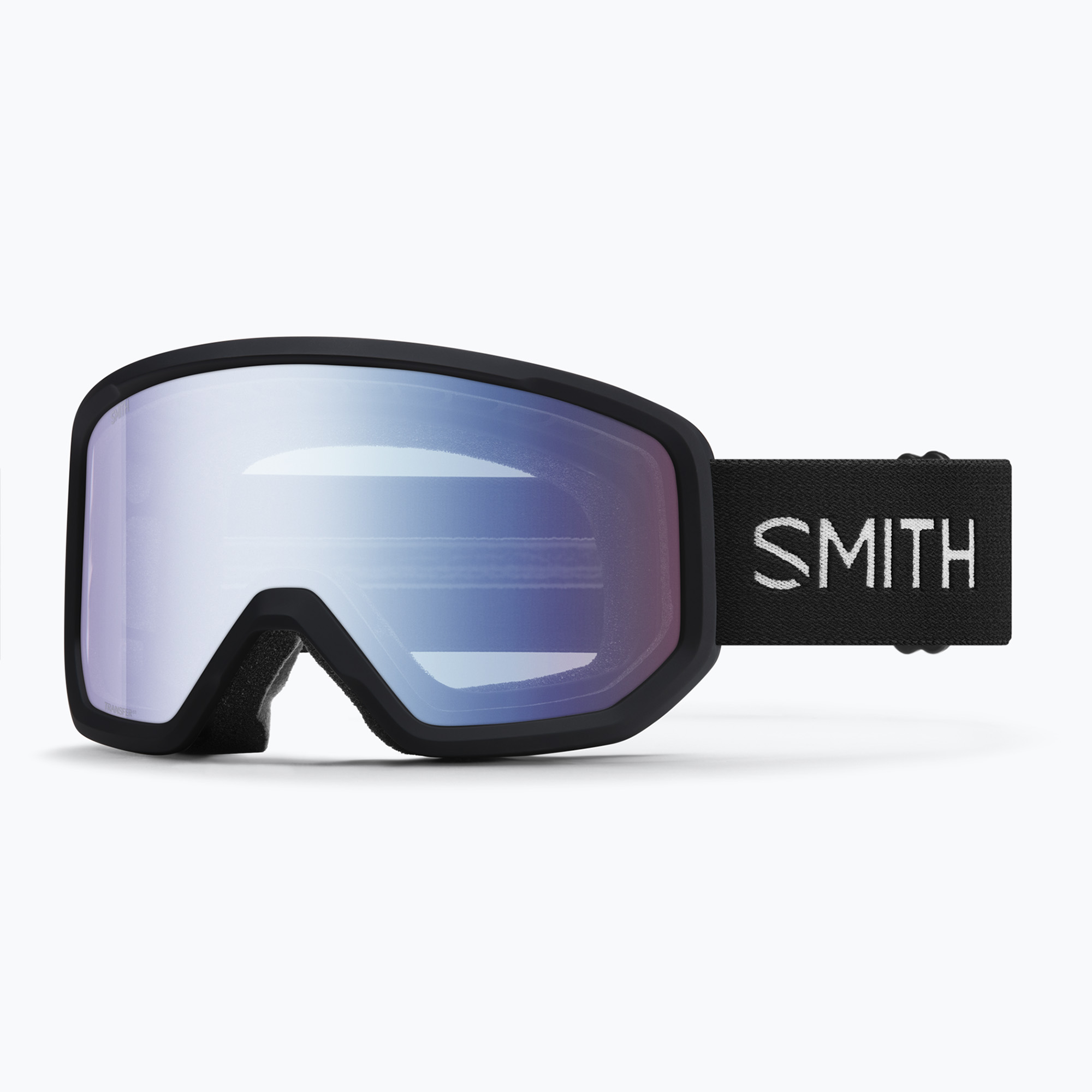 Lyžiarske okuliare Smith Transfer black/blue sensor mirror (Transfer M00452)