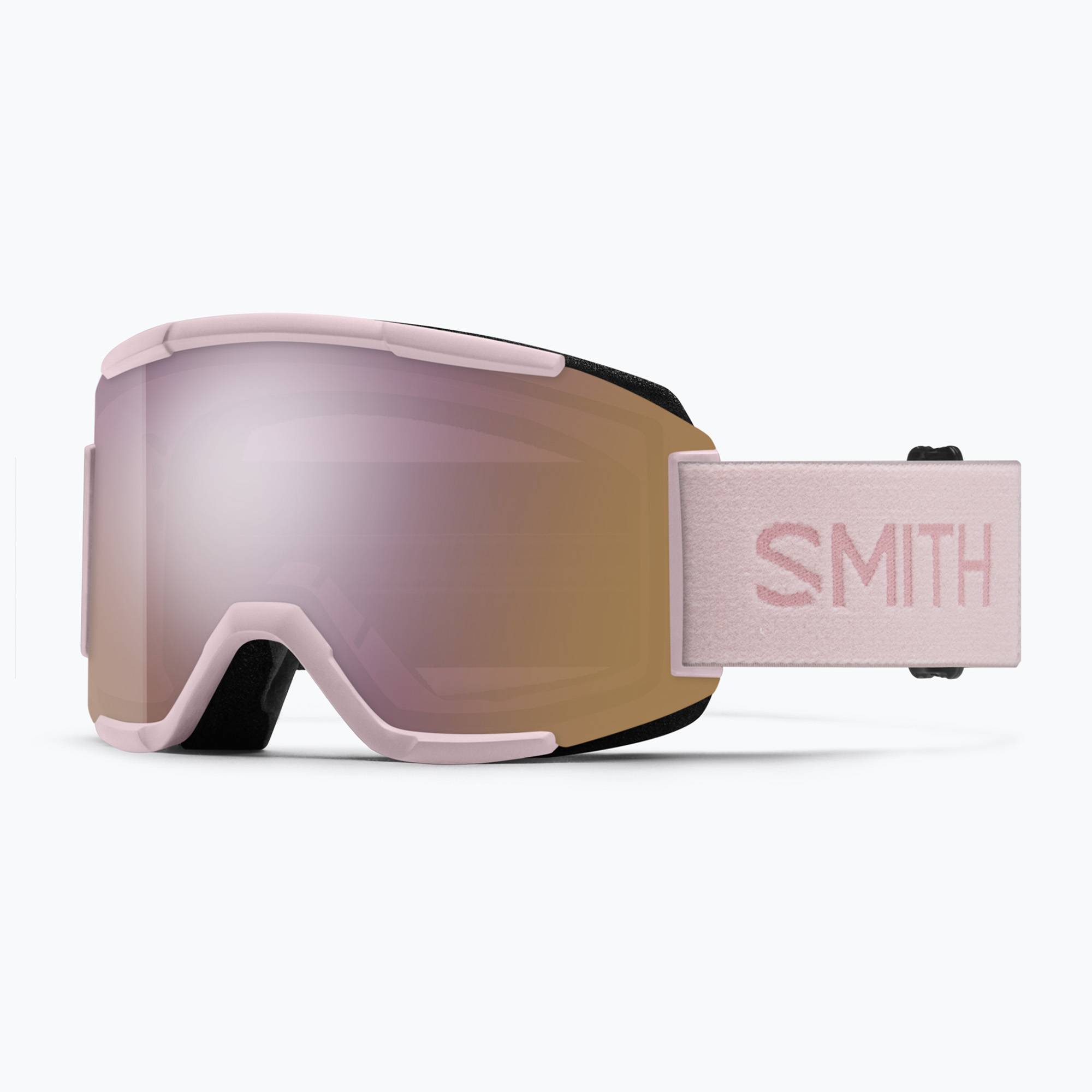 Síszemüveg Smith Squad carnation/chrp everyday rose gold mirror/clear (Squad M00668)