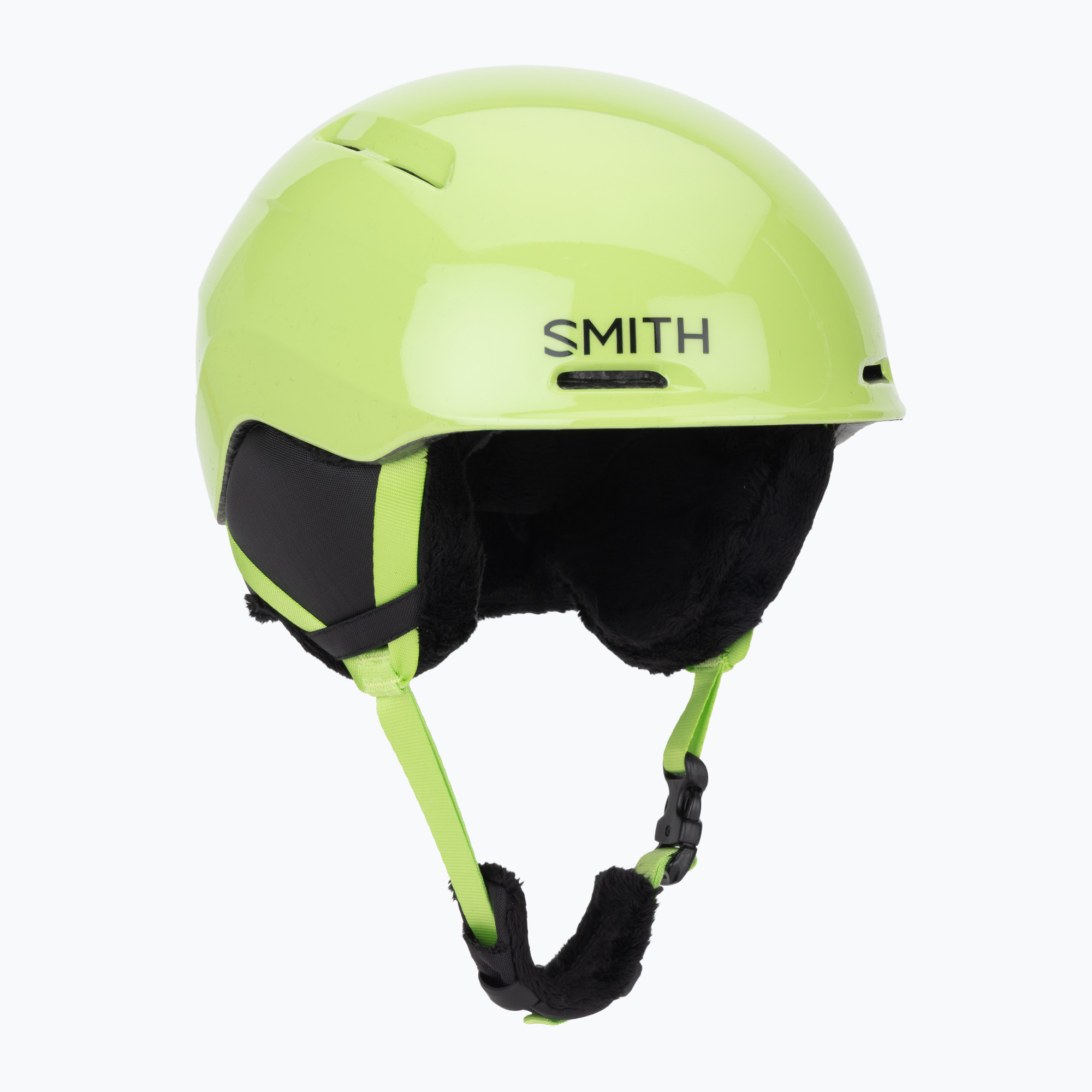 Детска скиорска каска Smith Glide Jr Mips electric lime
