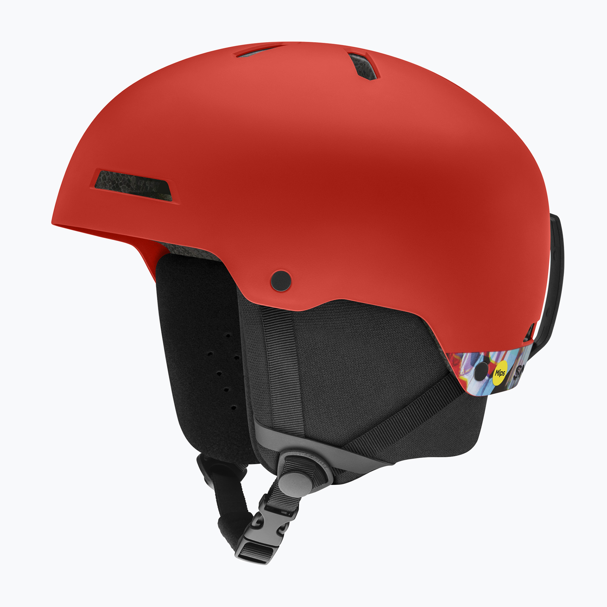 Детска скиорска каска Smith Rodeo Jr Mips matte patrol signals