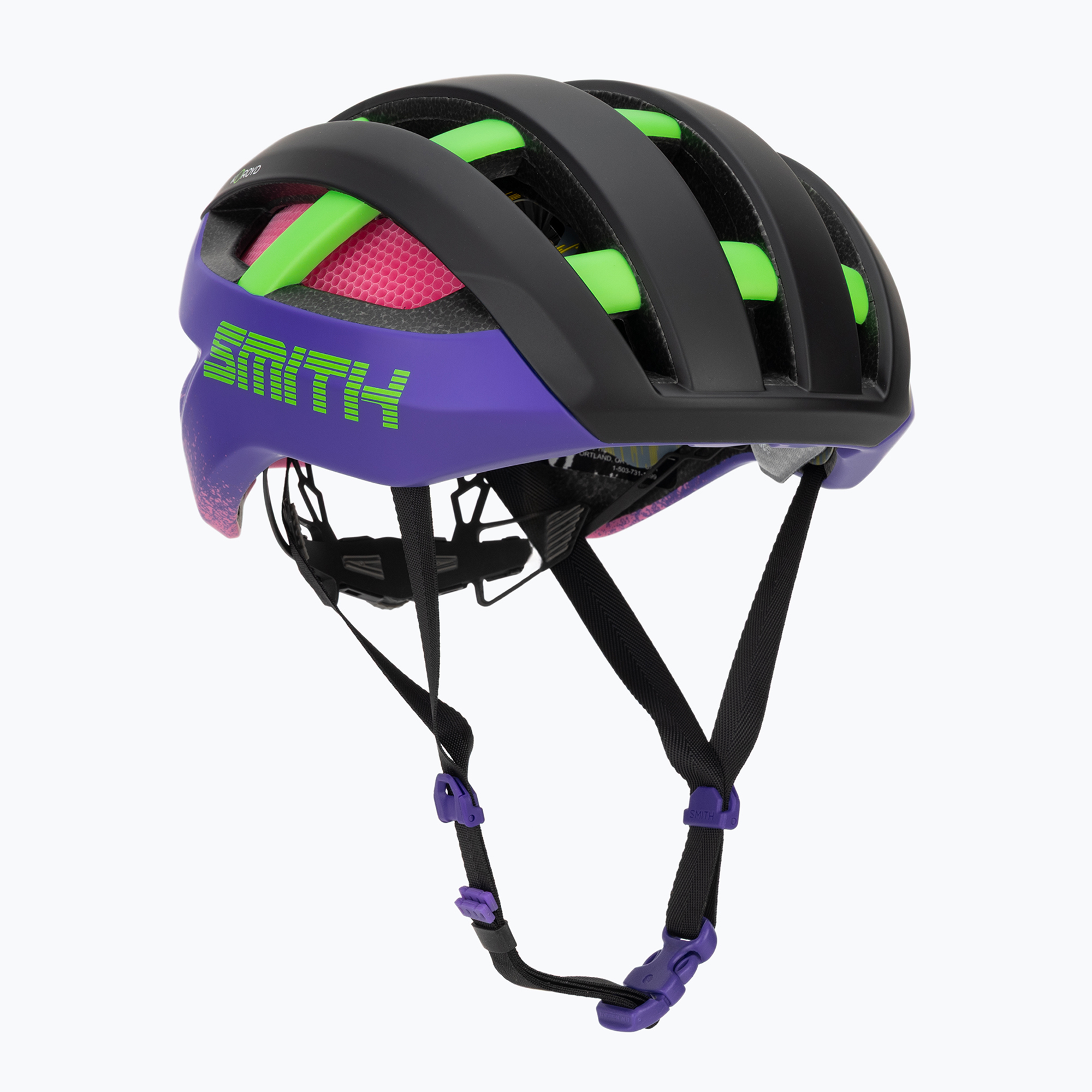 Cască de ciclism Smith Network MIPS matte archive flamingo
