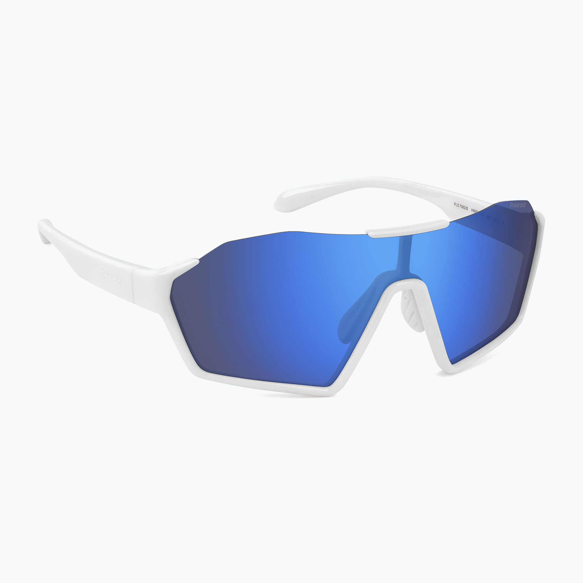 Okulary przeciwsłoneczne Polaroid PLD 7062/S white/blue mirror polarized 