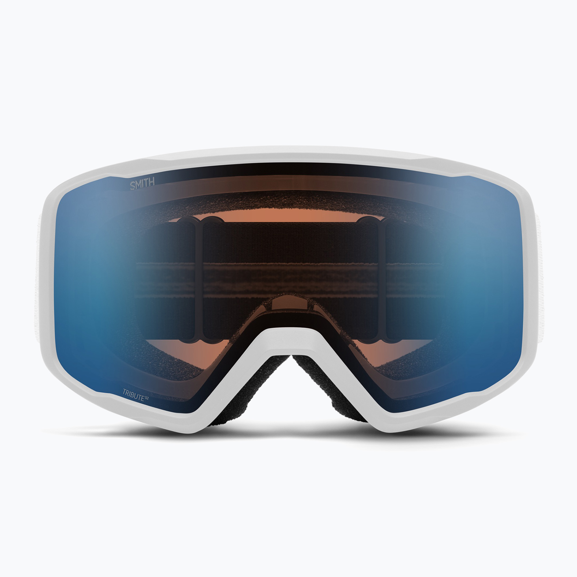 Скиорскa маска Smith Tribute S1-S2 white/photochromic blue sensor mirror