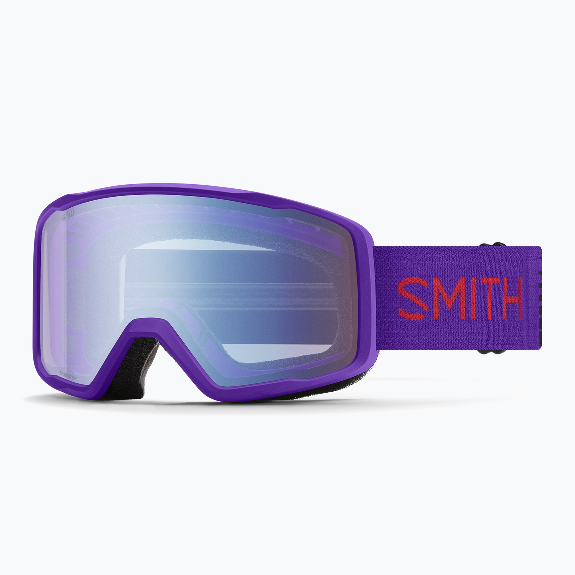 Скиорскa маска Smith Tribute S1 fresh purple/blue sensor mirror antifog