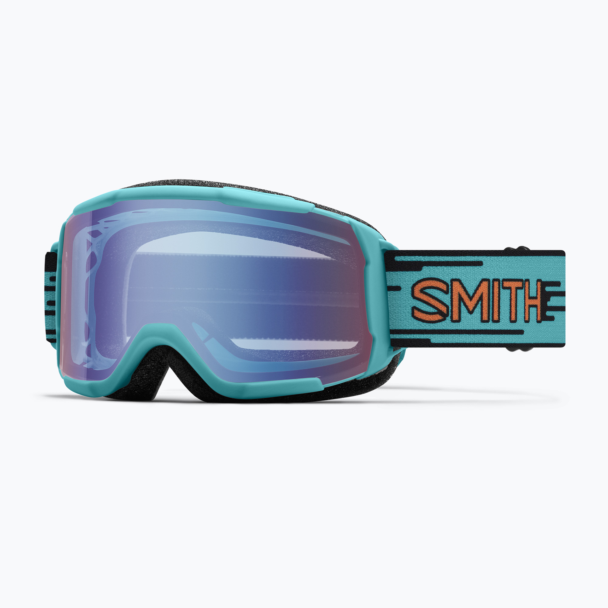 Детска скиорска маска Smith Daredevil S1 tropic kidding/blue sensor mirror antifog
