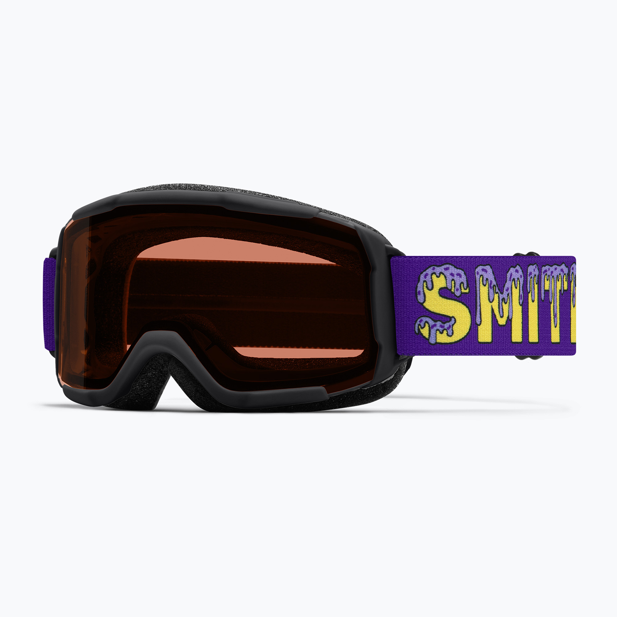Детска скиорска маска Smith Daredevil S1 black donuts/blue sensor mirror antifog