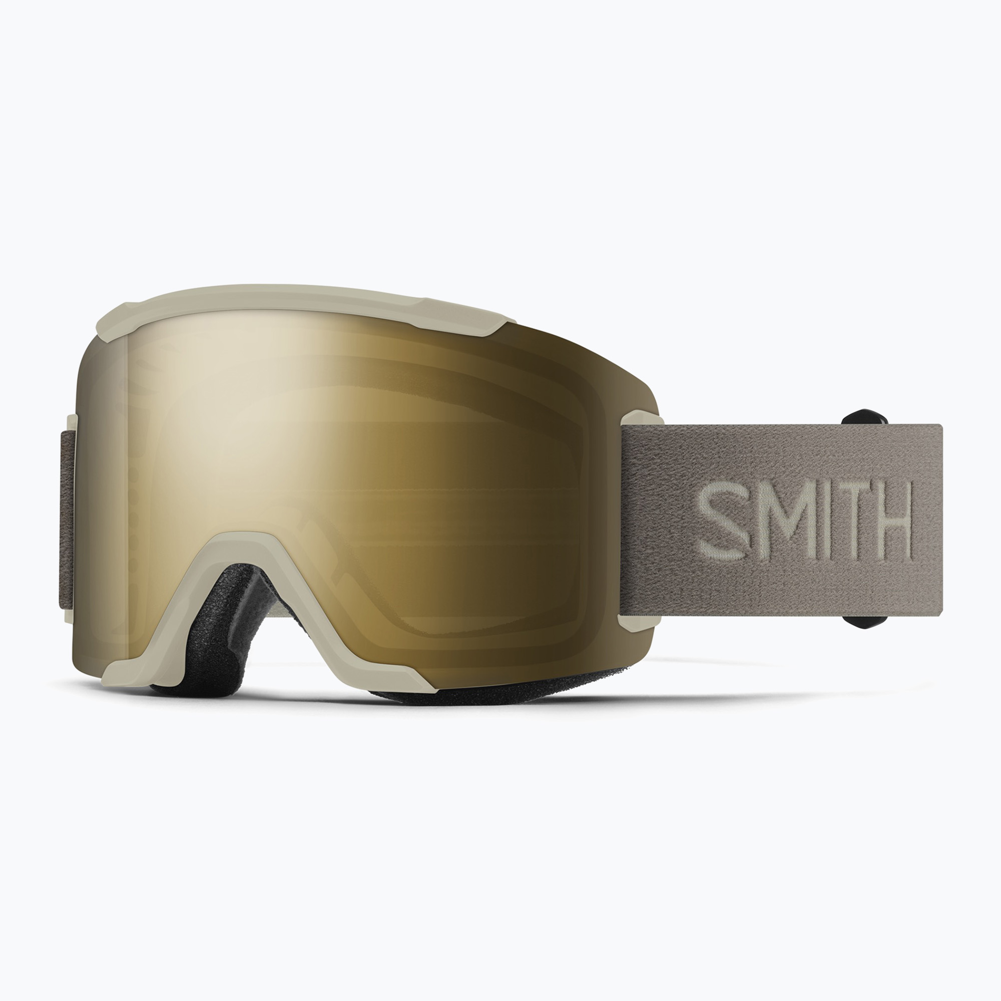 Скиорскa маска Smith Squad S3 chalk/chromapop sun black gold mirror