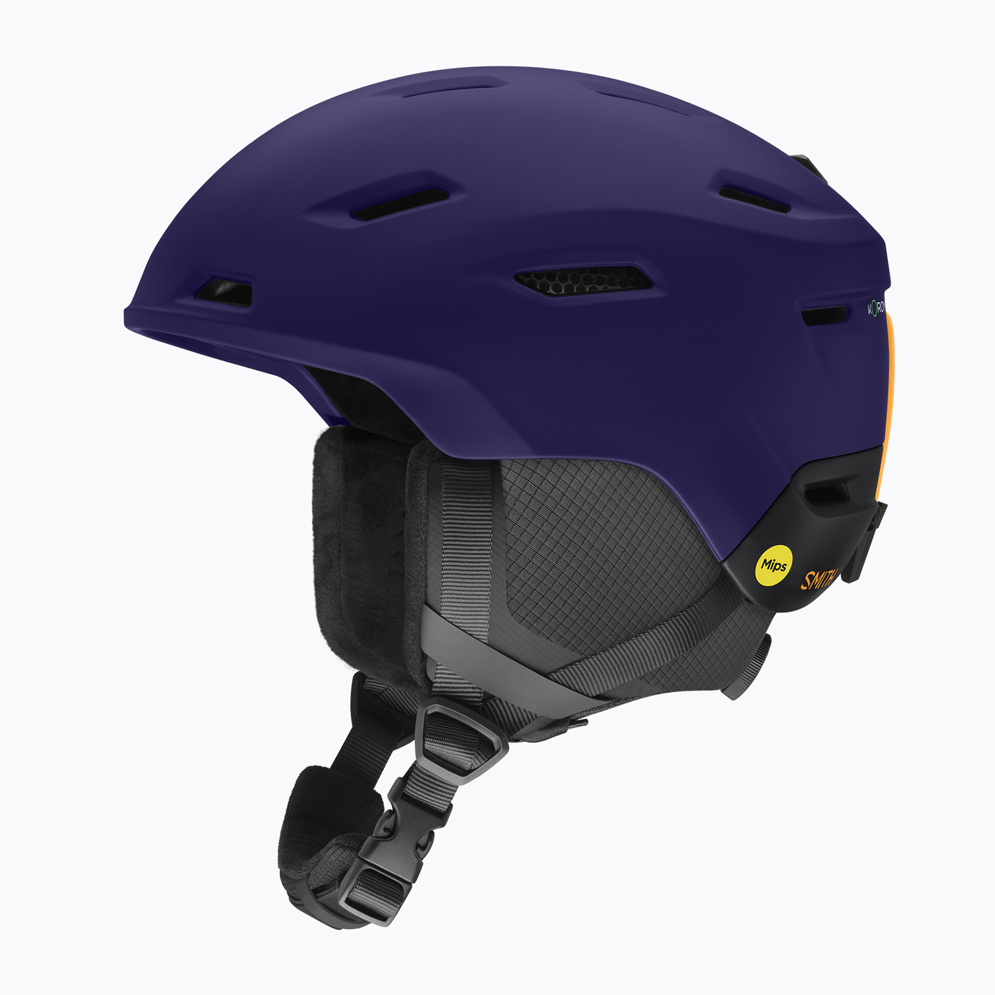 Скиорска каска Smith Descend Mips matte deep plum black