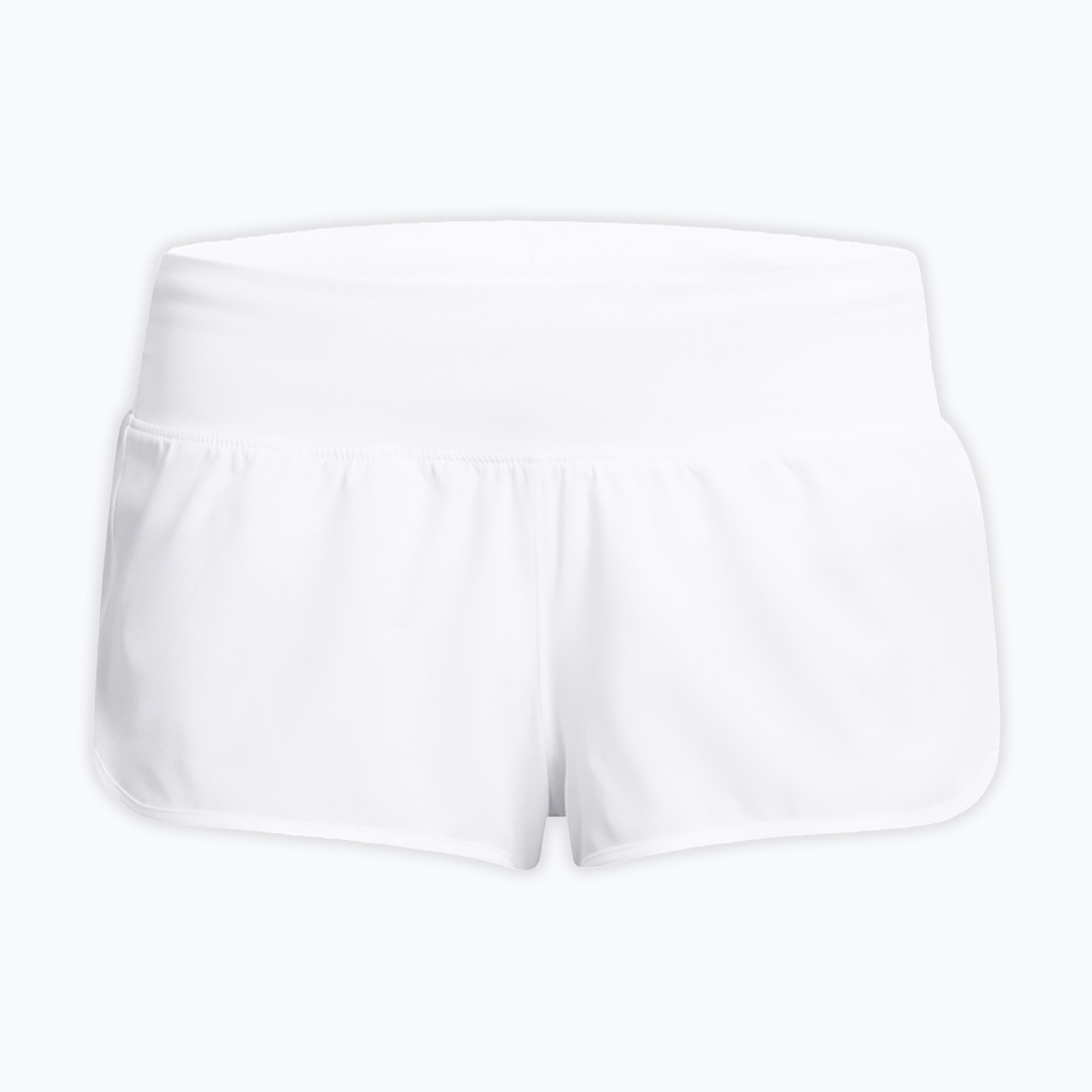 Spodenki do biegania damskie Under Armour Launch Pro 2'' white/white/reflective 