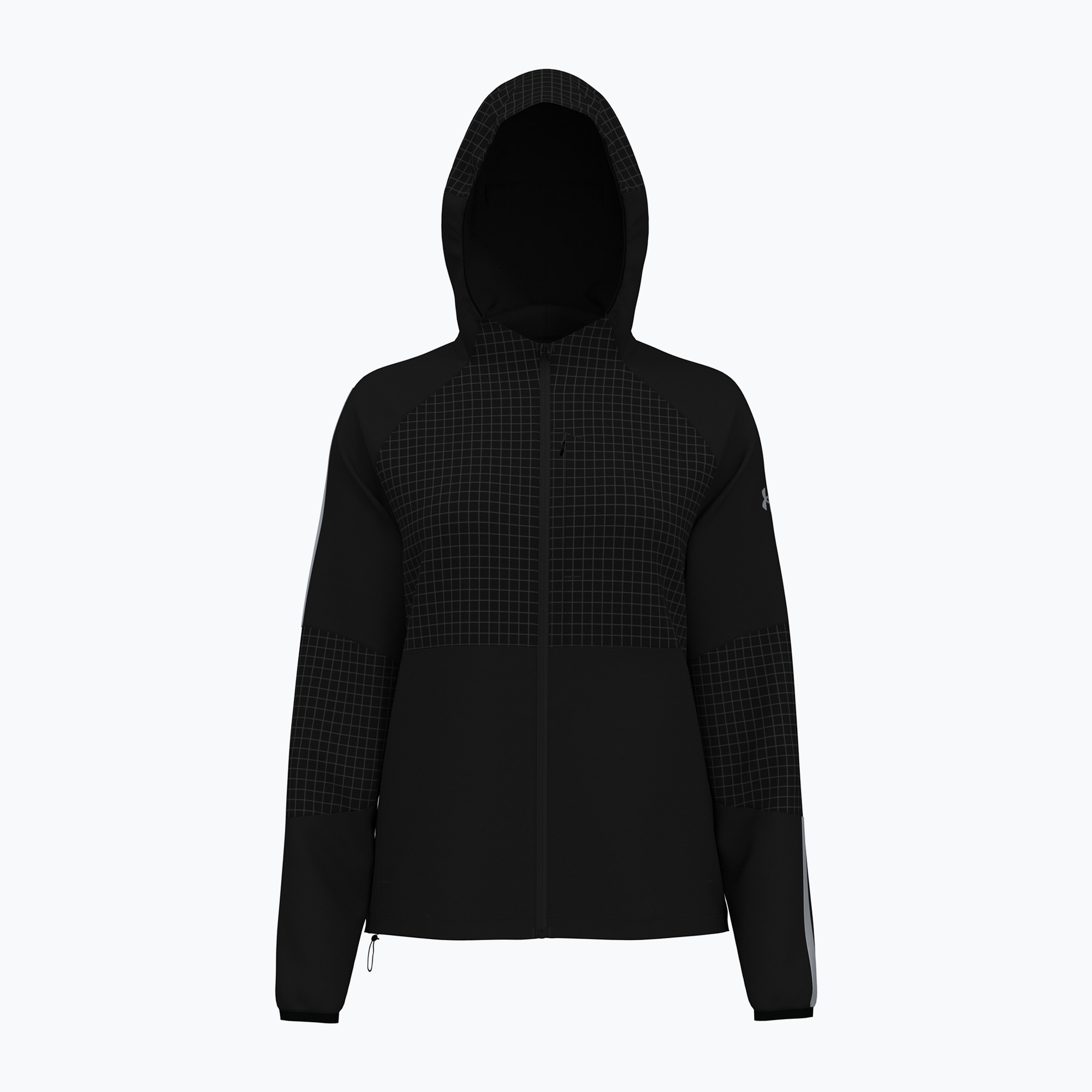 Kurtka do biegania damska Under Armour Launch Elite CW black/reflective 