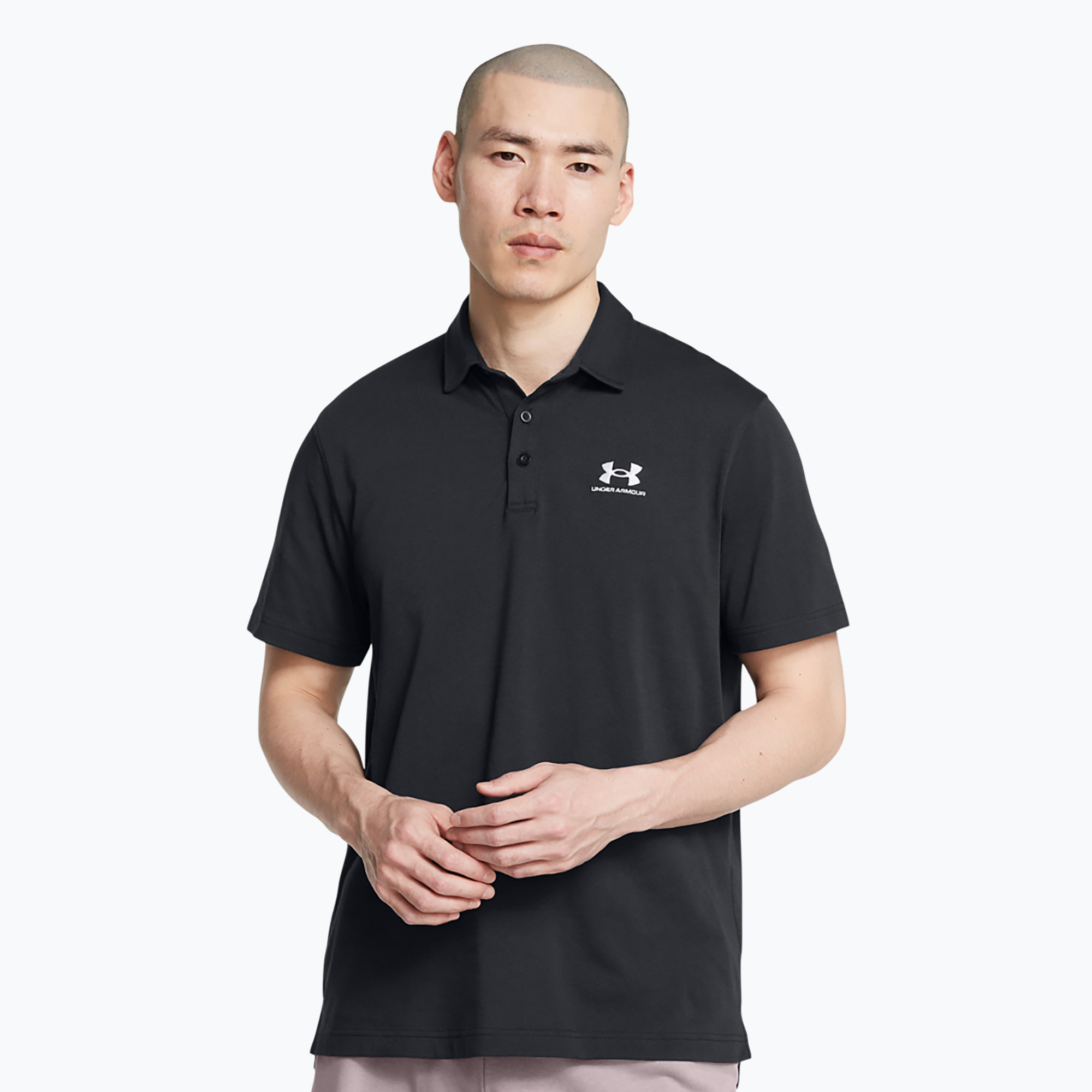 Koszulka polo męska Under Armour Icon Polo black/white 