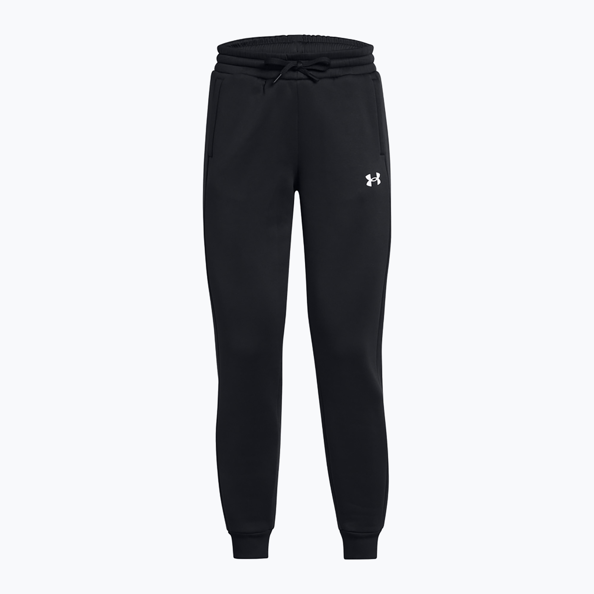 Spodnie damskie Under Armour Fleece Jogger UA Armour black/white 