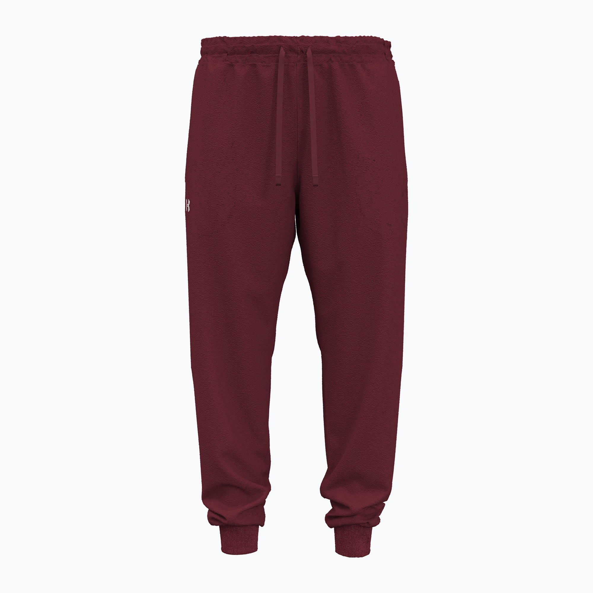 Spodnie męskie Under Armour Rival Fleece Joggers cardinal/white 