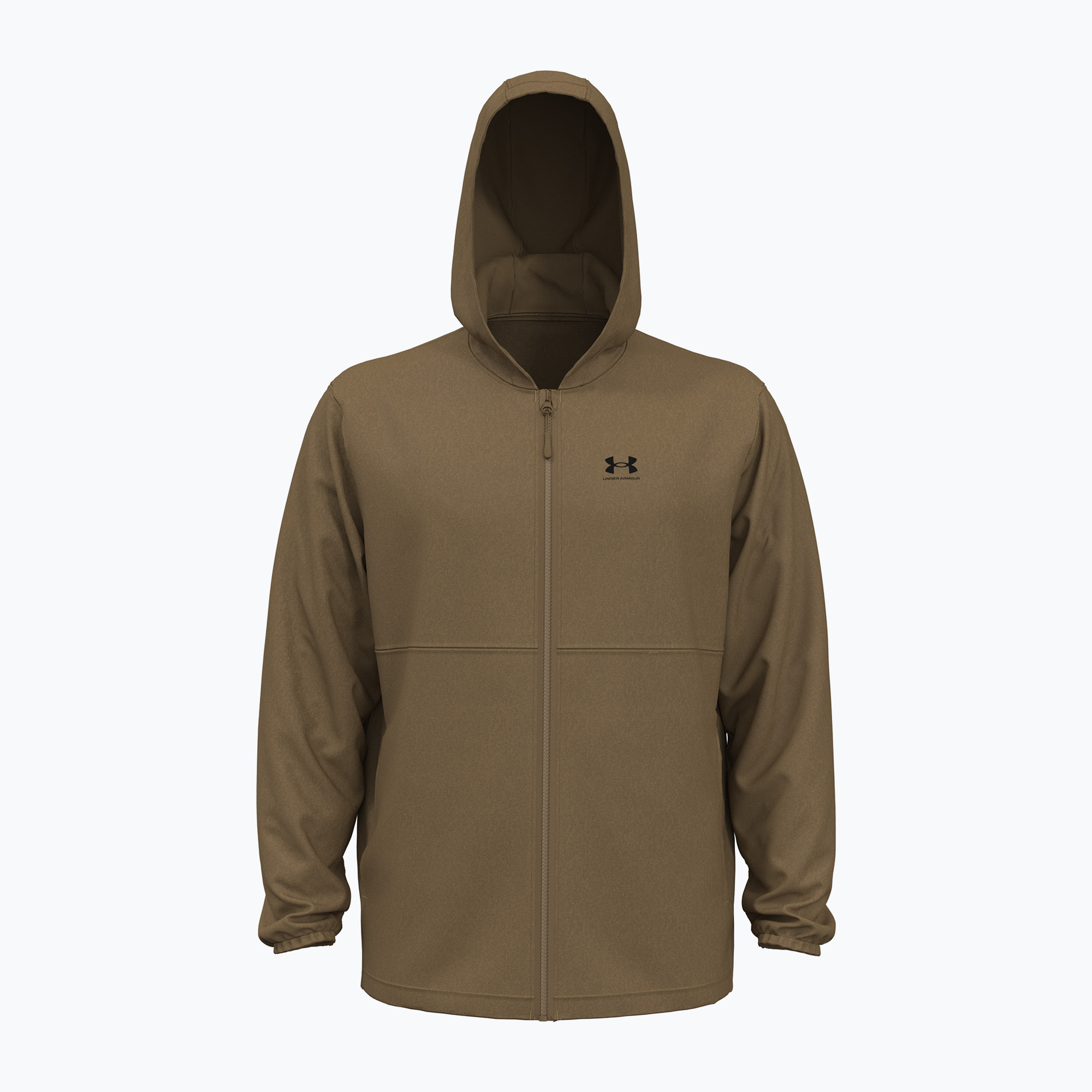 Kurtka treningowa męska Under Armour Vibe Woven Windbreaker coyote/black 