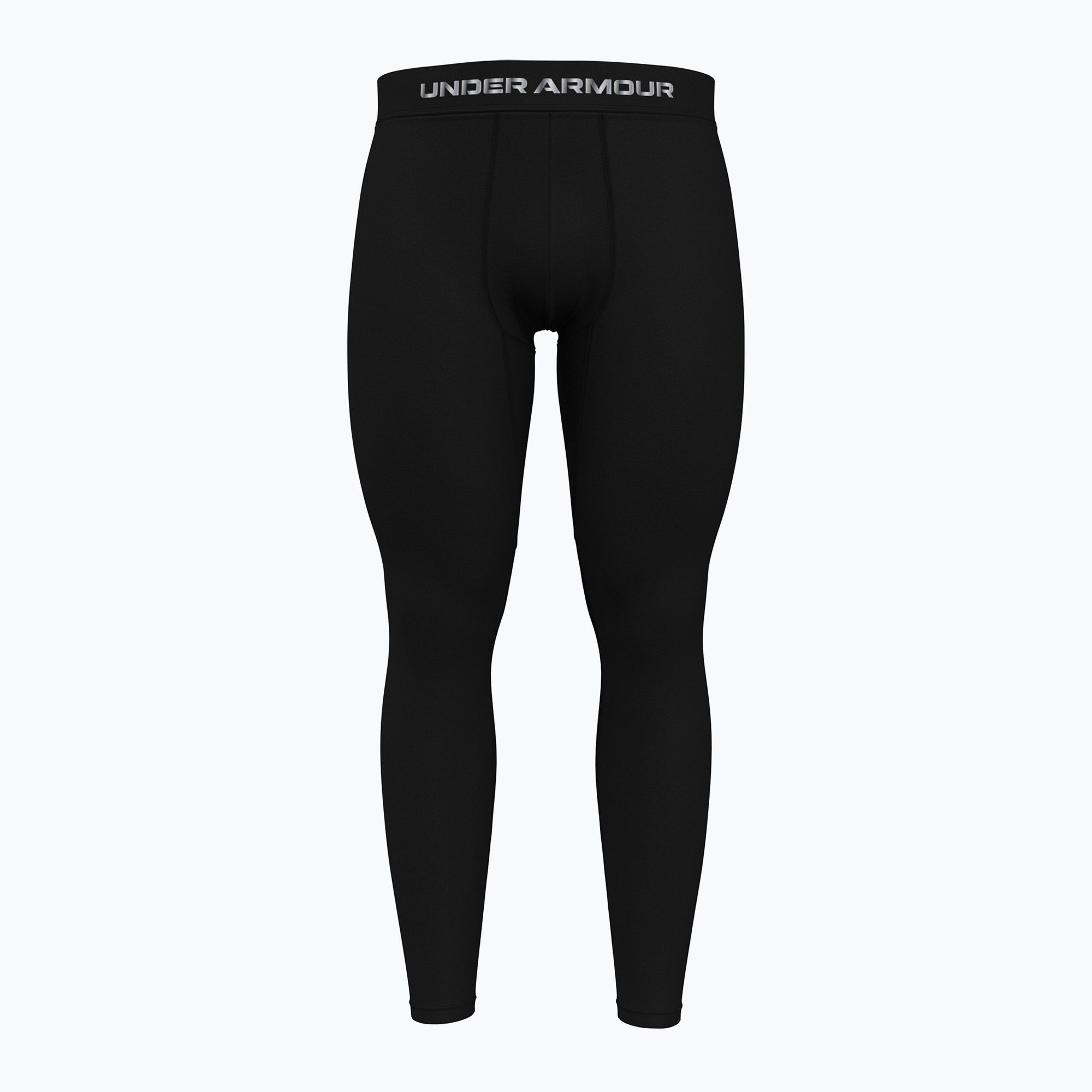 Legginsy treningowe męskie Under Armour Elite CG metallic silver 