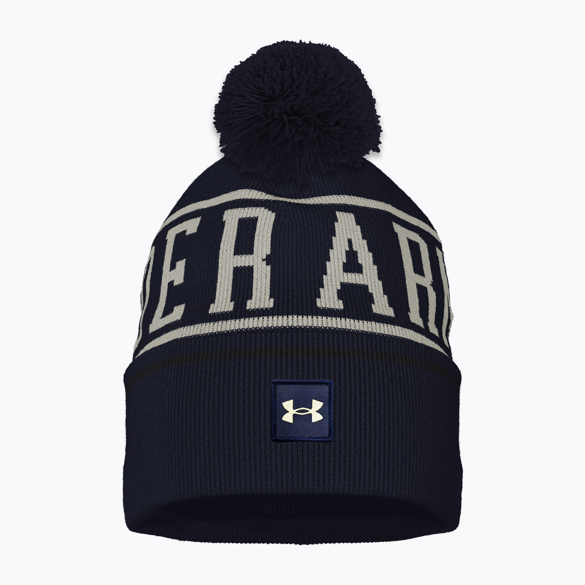 Czapka zimowa męska Under Armour Halftime Pom Beanie midnight navy/summit white 