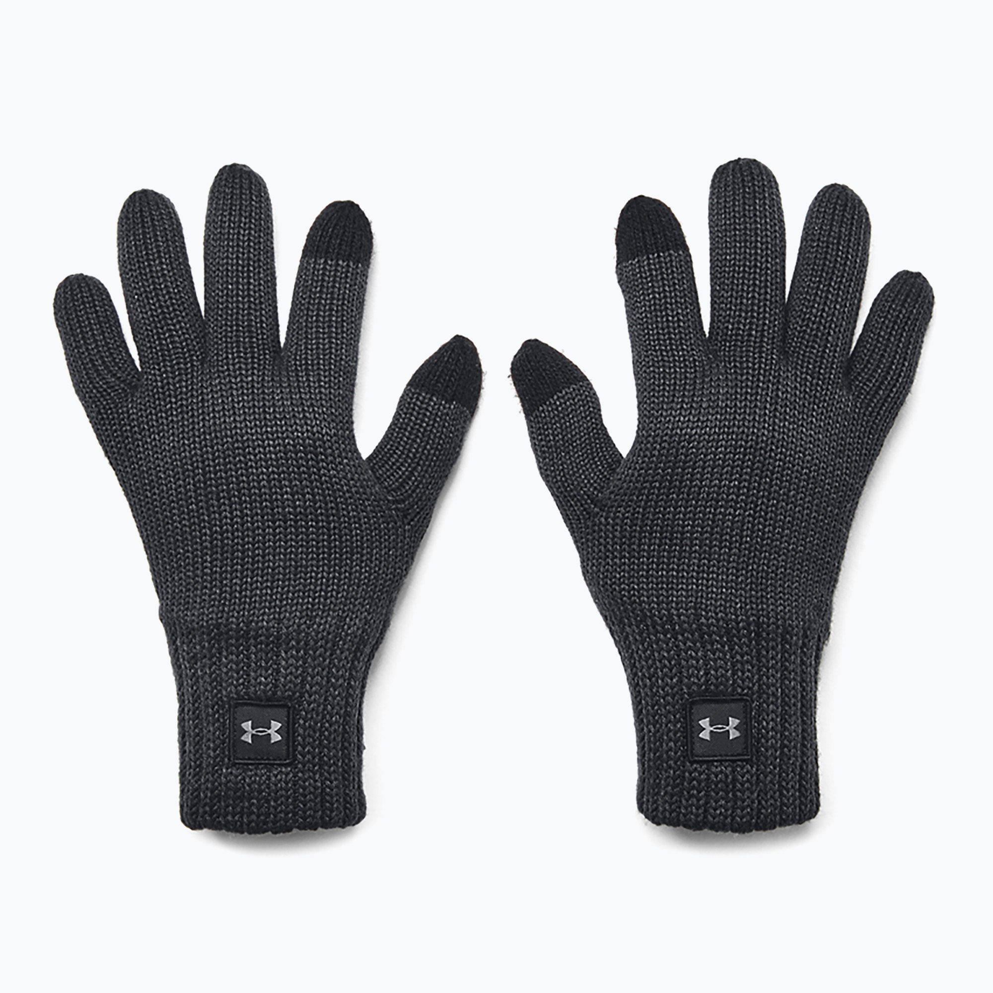 Rękawiczki zimowe Under Armour Halftime Wool black/castlerock 