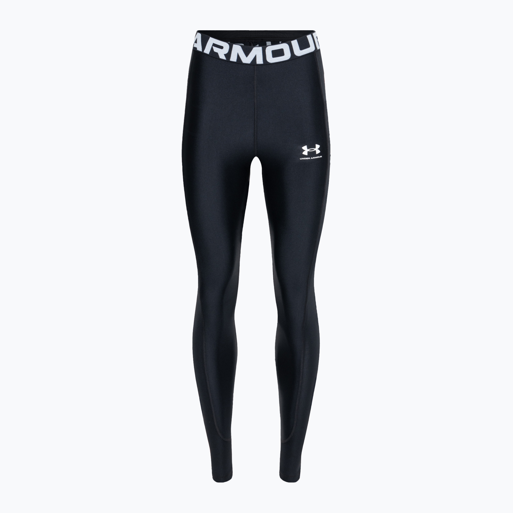 Legginsy damskie Under Armour HeatGear Rib black/black/white 