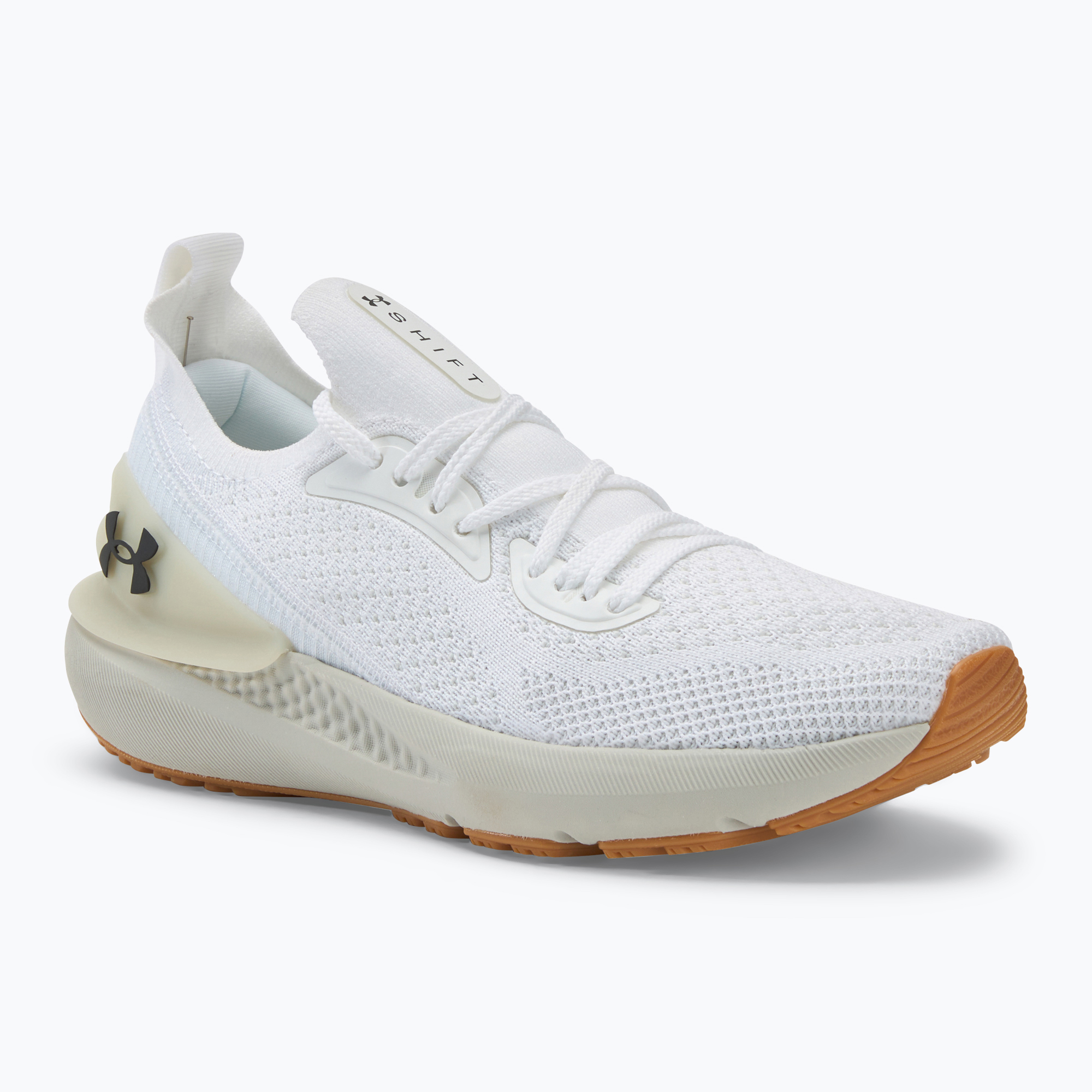 Buty do biegania damskie Under Armour Shift white/white clay/black 