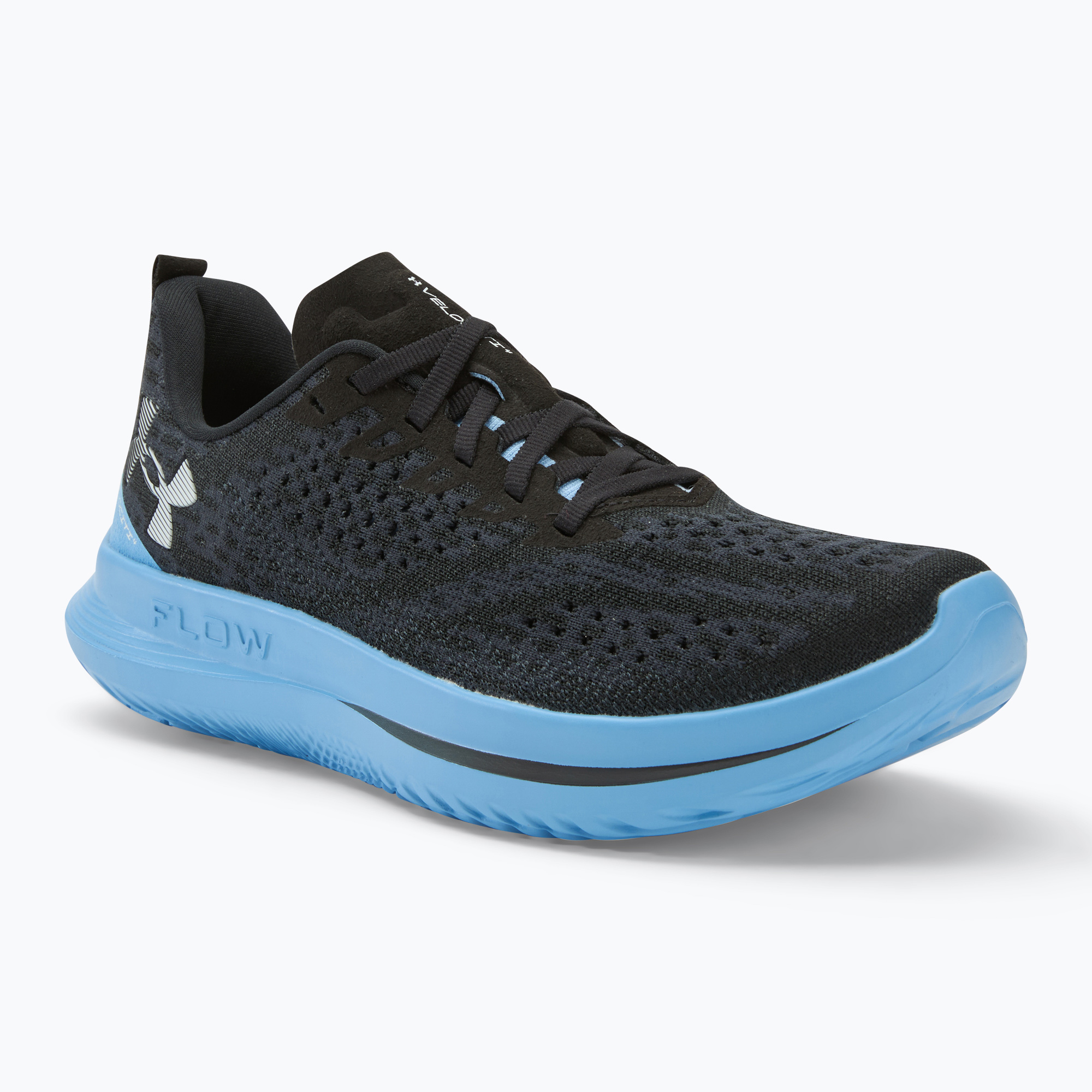 Buty do biegania męskie Under Armour Velociti 4 black/horizon blue/white 