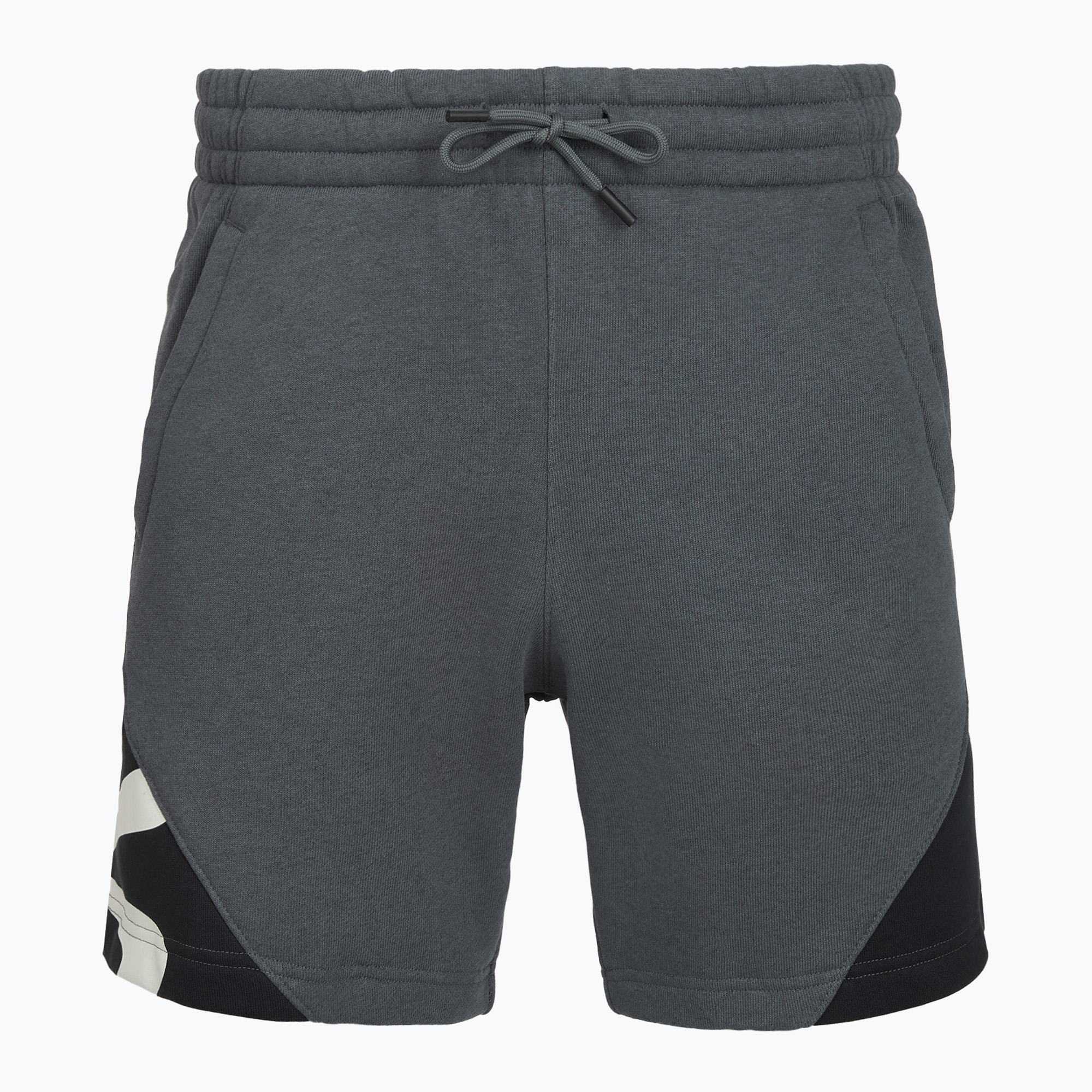 Мъжки къси панталони Under Armour Curry Splash Fleece castlerock full heather/black/white clay