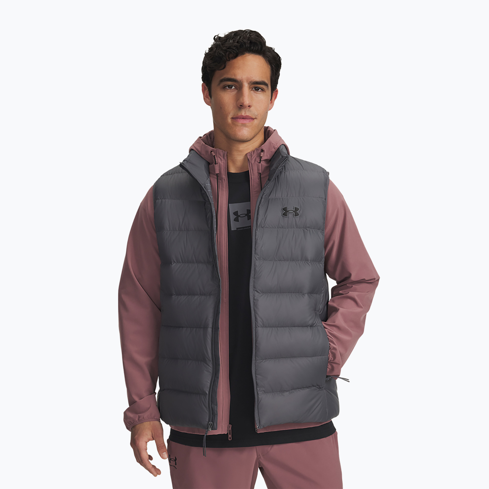 Bezrękawnik męski Under Armour Legend Down castlerock/black 