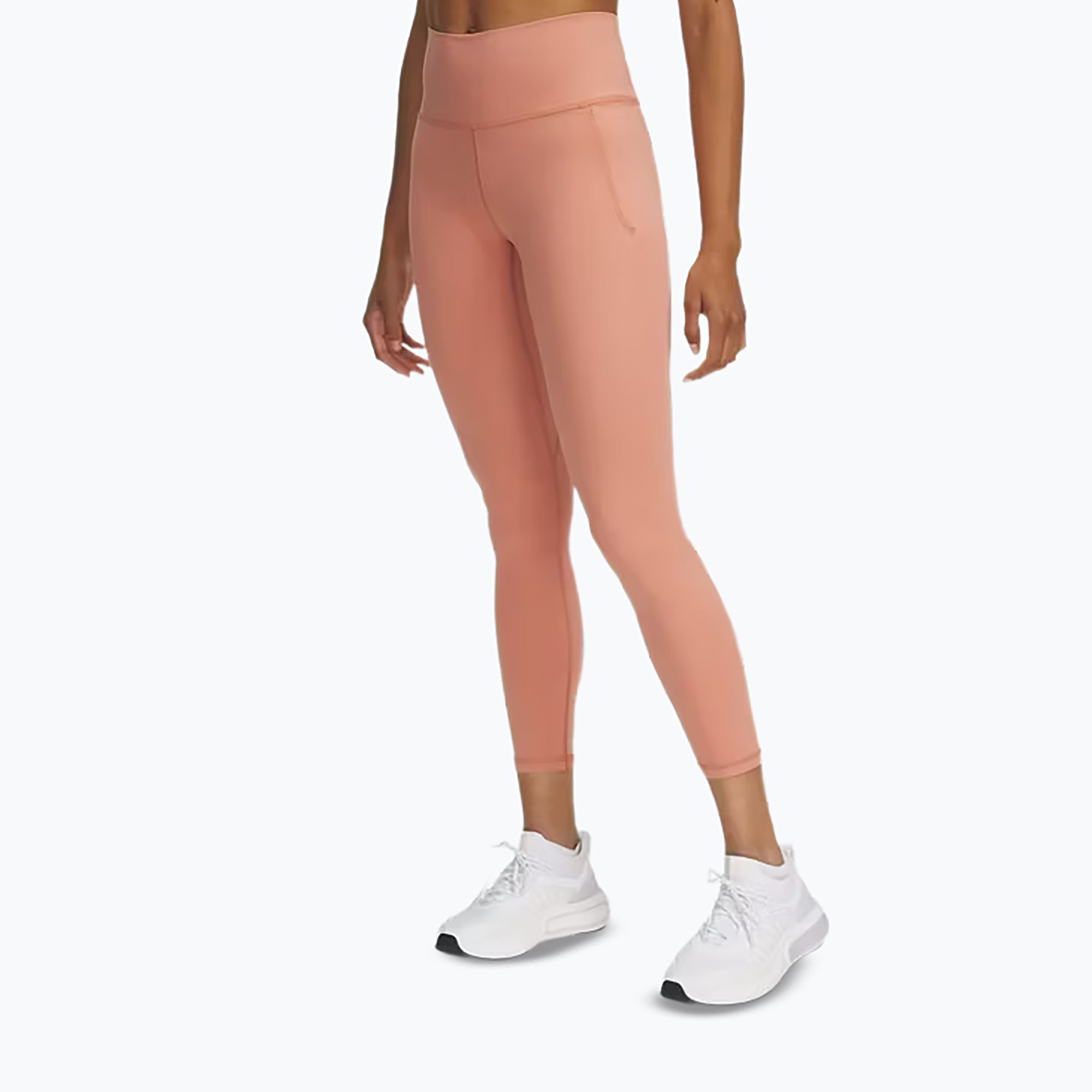 Legginsy treningowe damskie Under Armour Meridian Ankle Leg canyon pink 